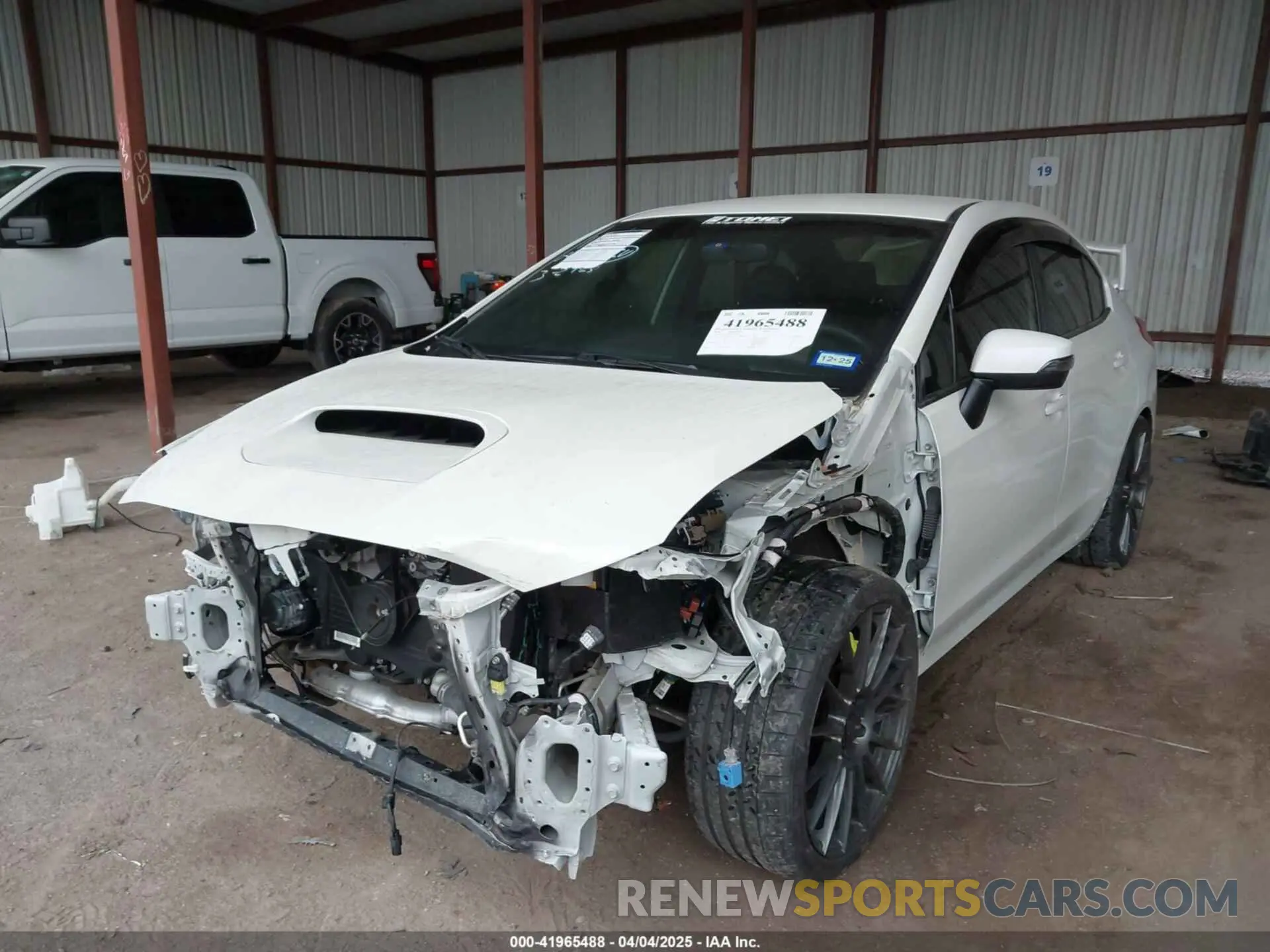 2 Photograph of a damaged car JF1VA2E66L9821105 SUBARU WRX STI 2020
