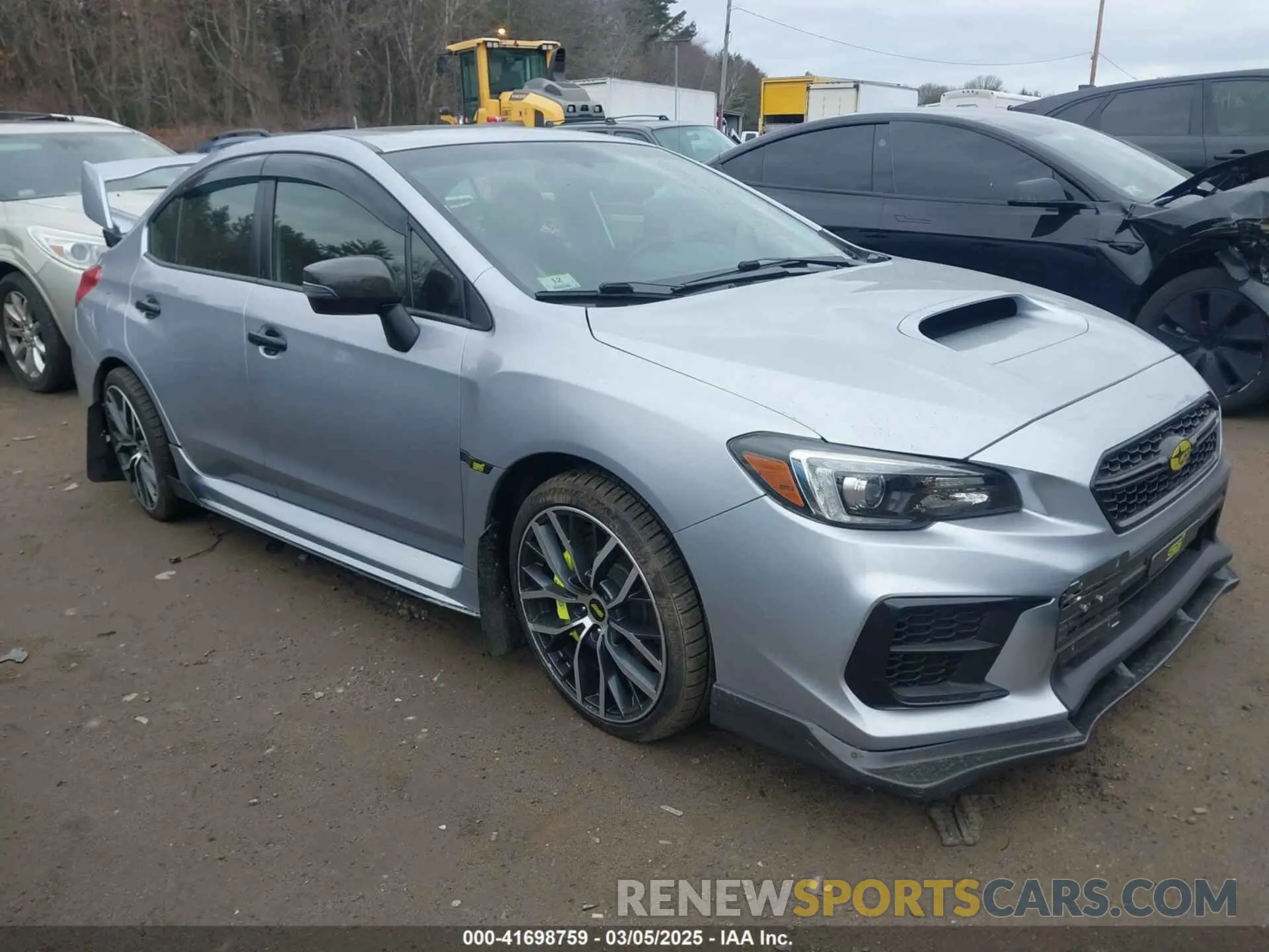1 Photograph of a damaged car JF1VA2Y63L9827326 SUBARU WRX STI 2020