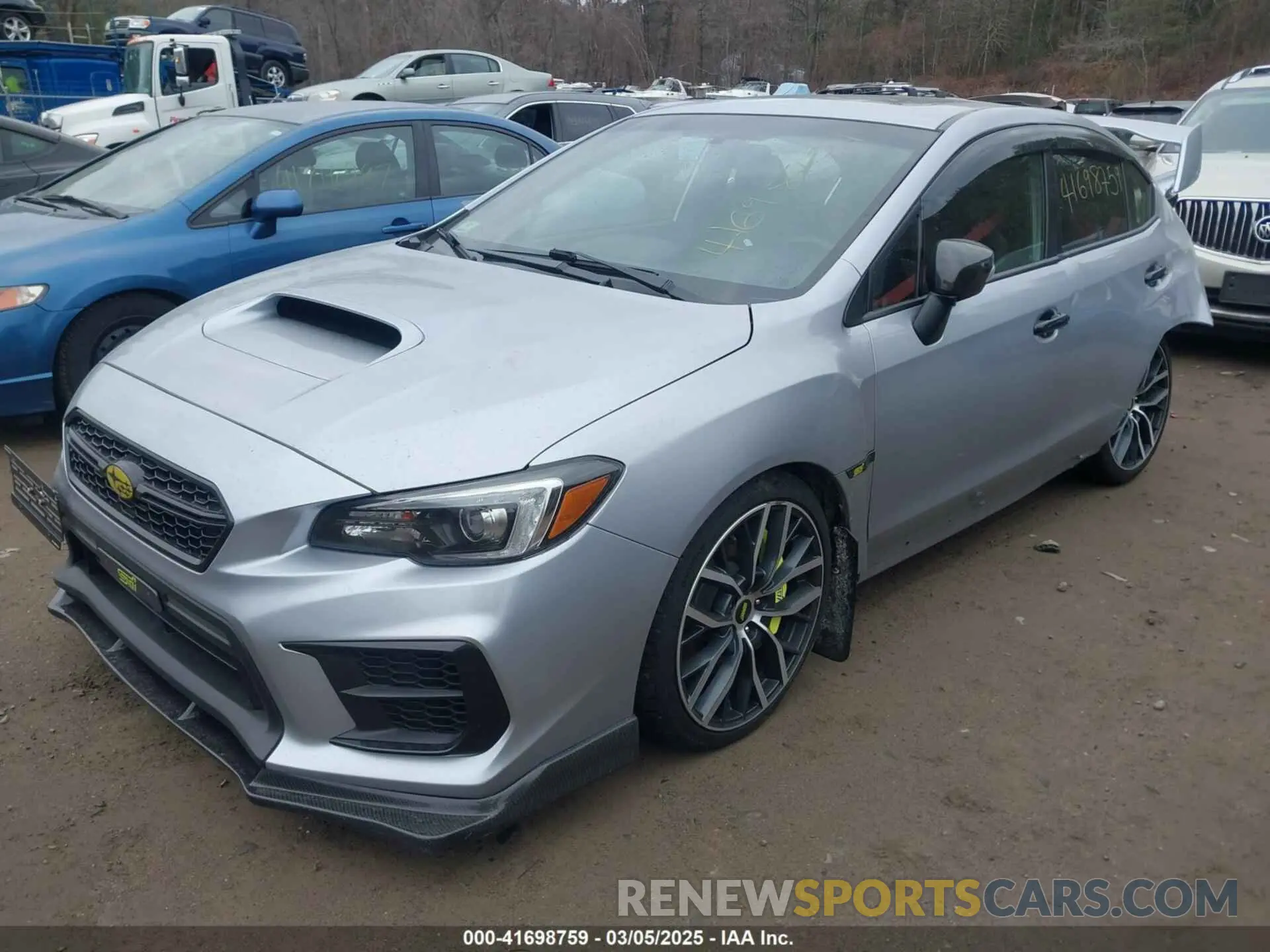 2 Photograph of a damaged car JF1VA2Y63L9827326 SUBARU WRX STI 2020