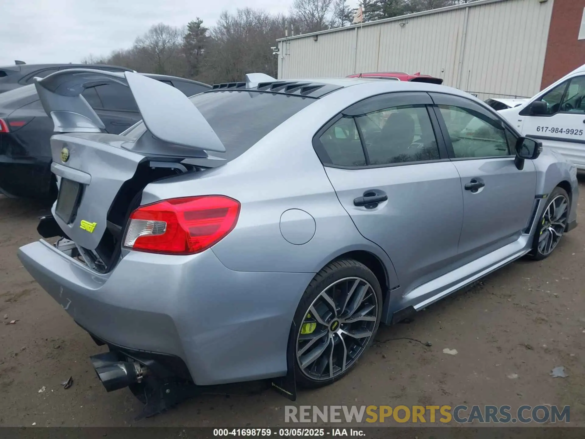 4 Photograph of a damaged car JF1VA2Y63L9827326 SUBARU WRX STI 2020