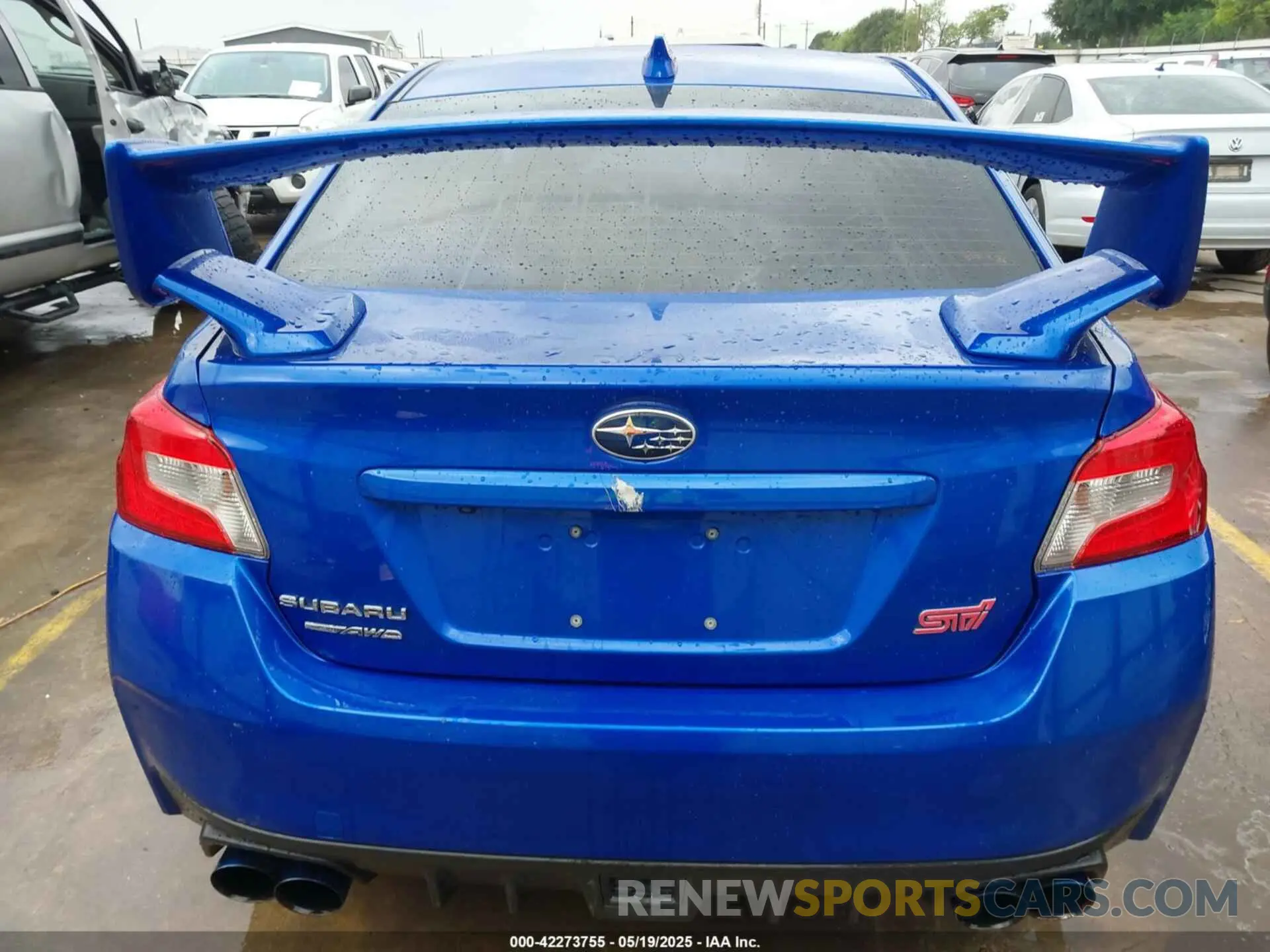 17 Photograph of a damaged car JF1VA2E69M9808172 SUBARU WRX STI 2021