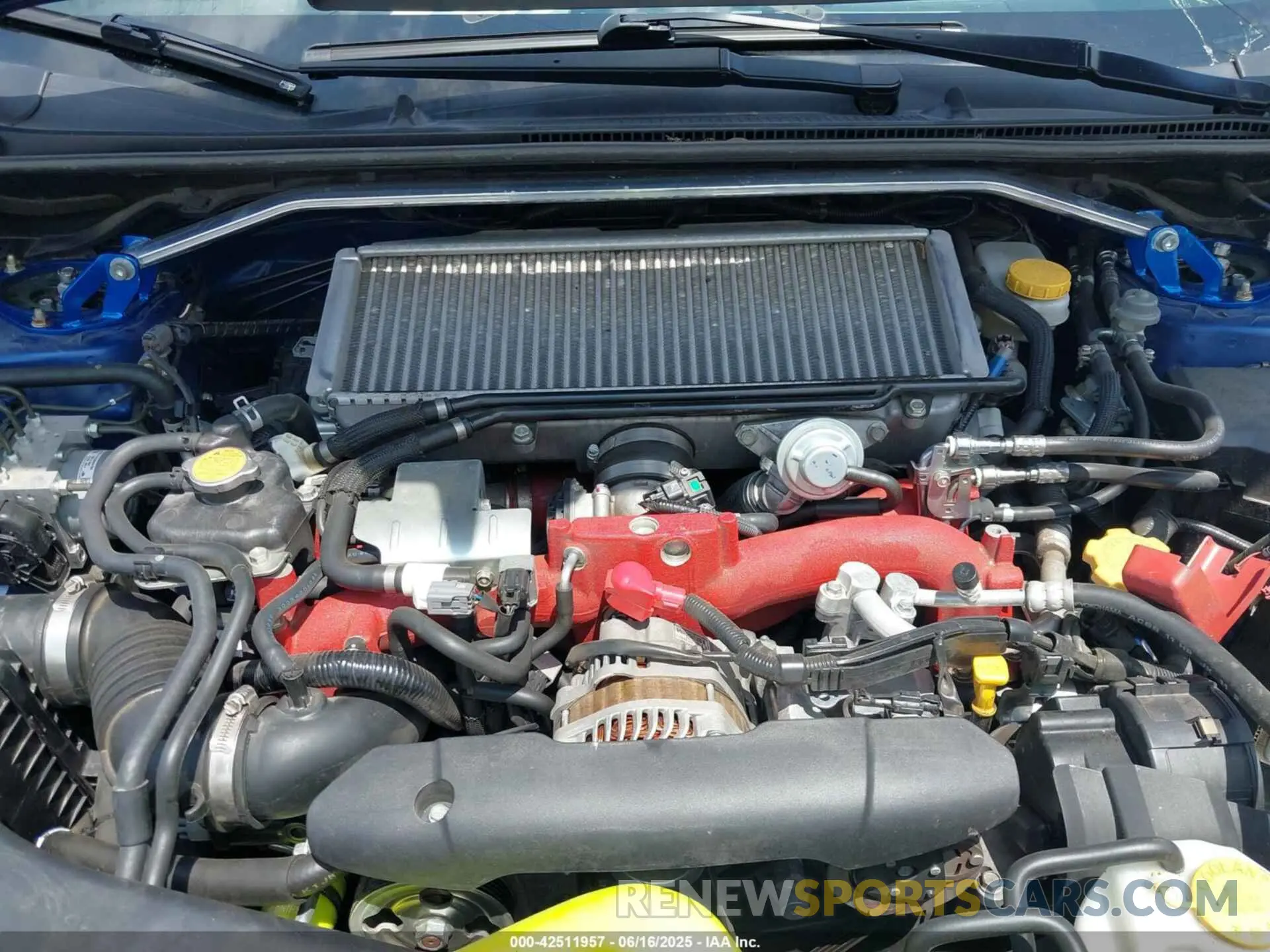 10 Photograph of a damaged car JF1VA2E6XM9802929 SUBARU WRX STI 2021