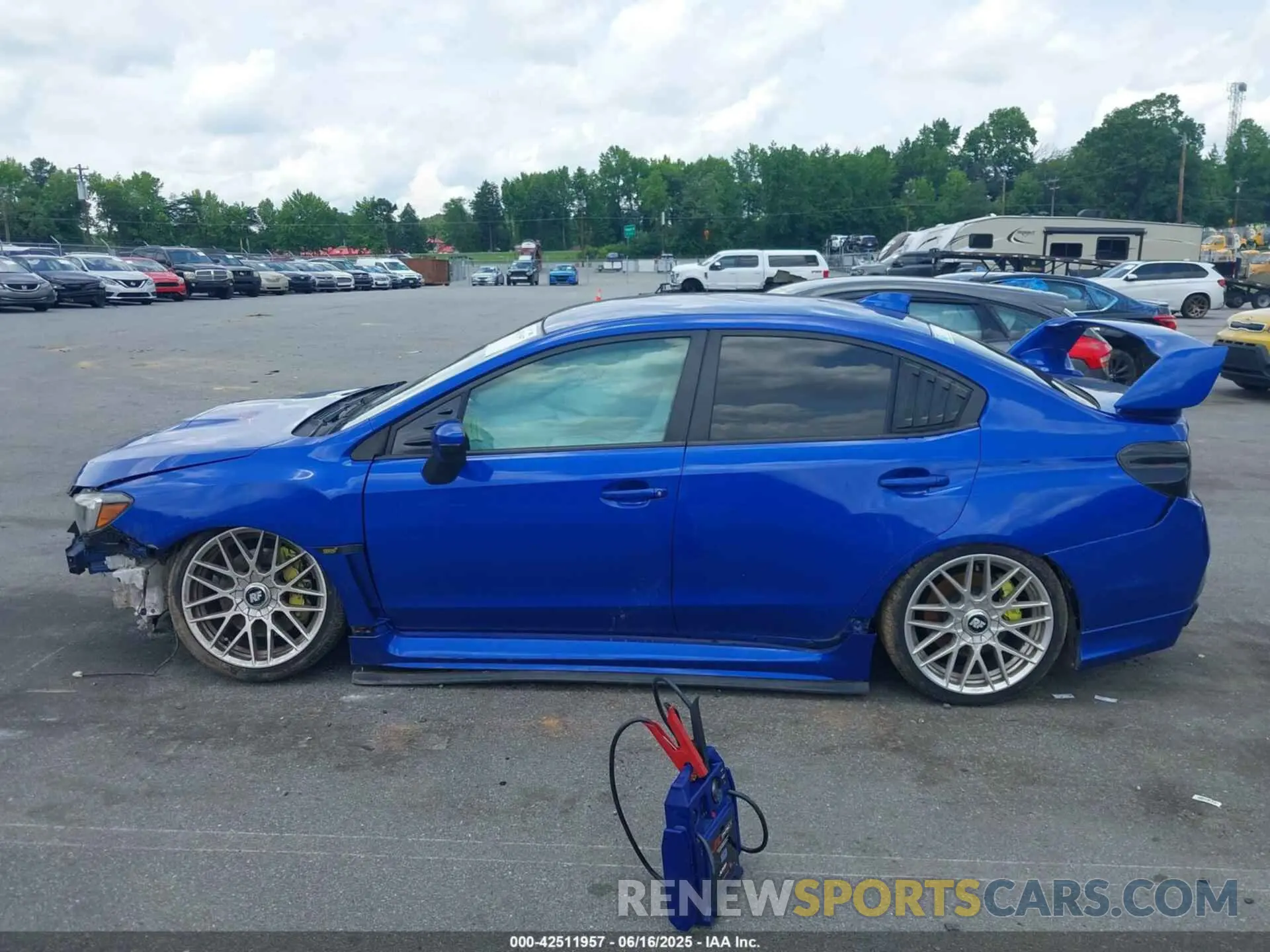 14 Photograph of a damaged car JF1VA2E6XM9802929 SUBARU WRX STI 2021