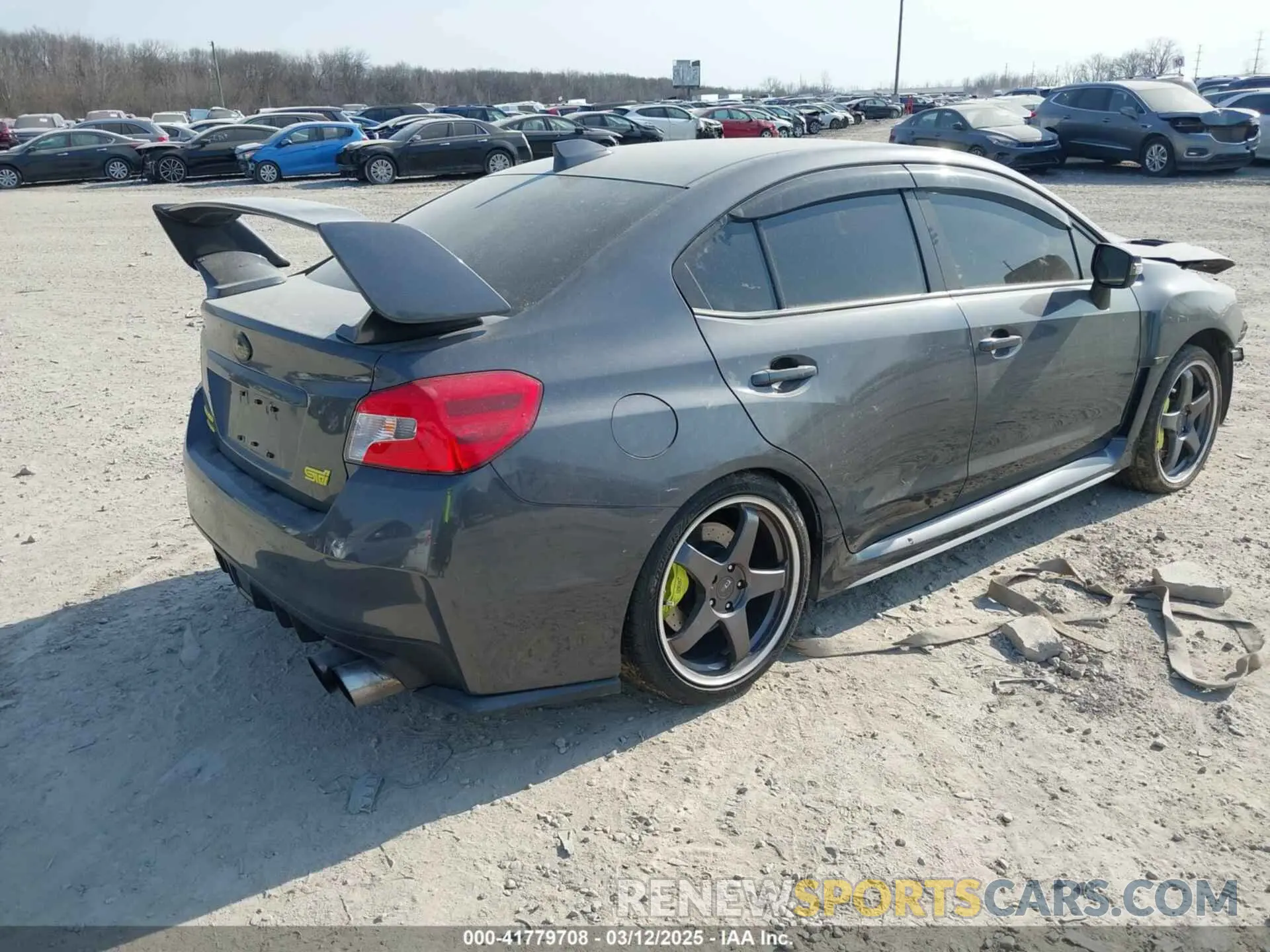 4 Photograph of a damaged car JF1VA2S69M9800819 SUBARU WRX STI 2021
