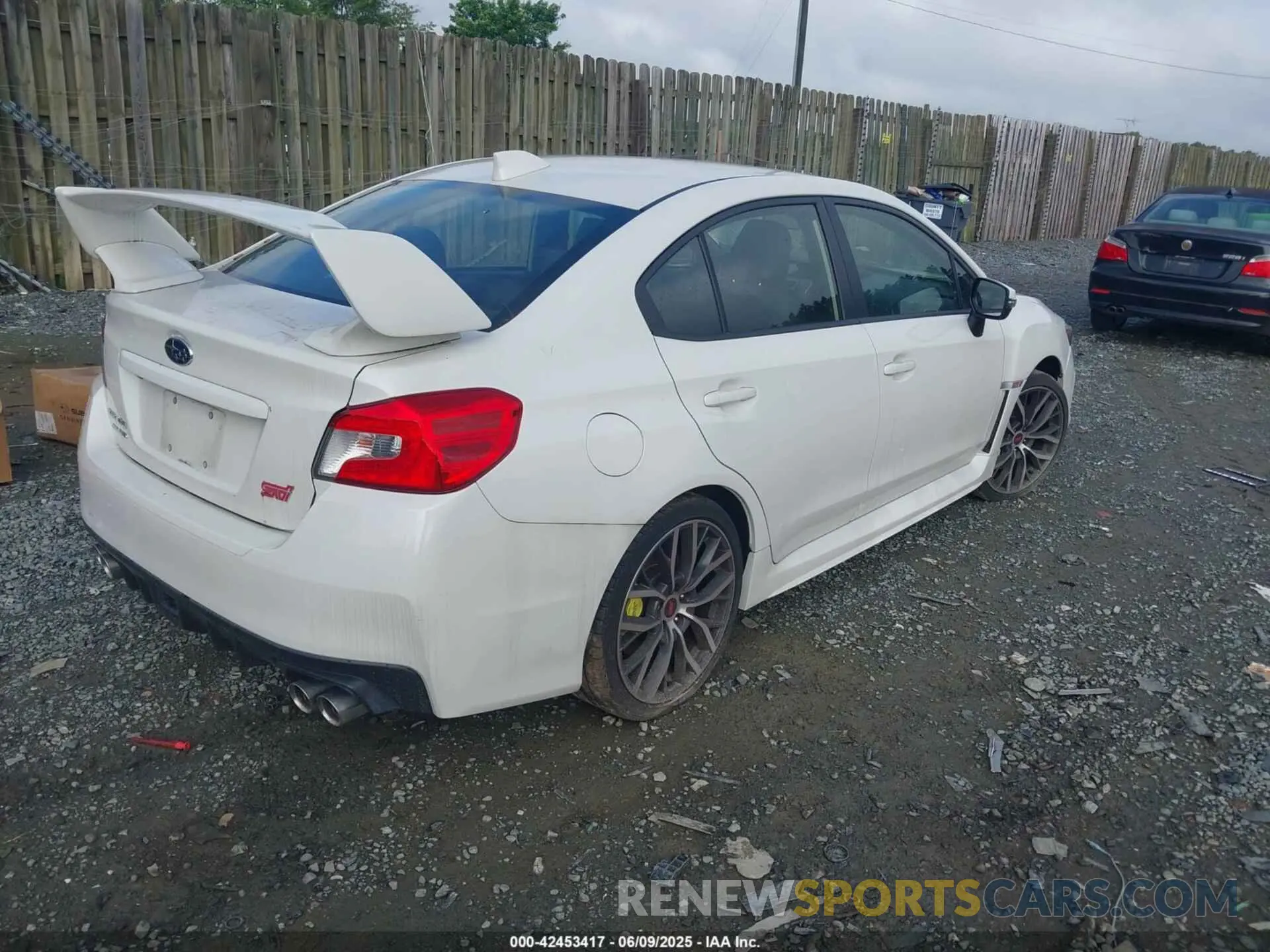 4 Photograph of a damaged car JF1VA2S69M9816079 SUBARU WRX STI 2021