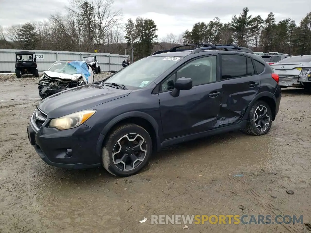 1 Photograph of a damaged car JF2GPAVCXD2848966 SUBARU XV 2020