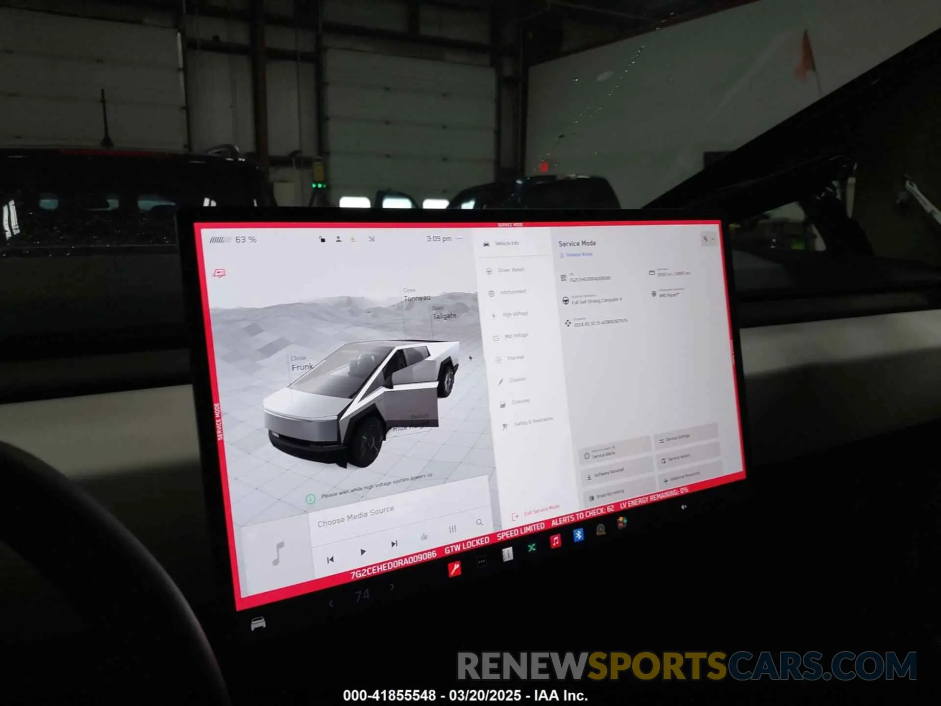 19 Photograph of a damaged car 7G2CEHED0RA009086 TESLA CYBERTRUCK 2024