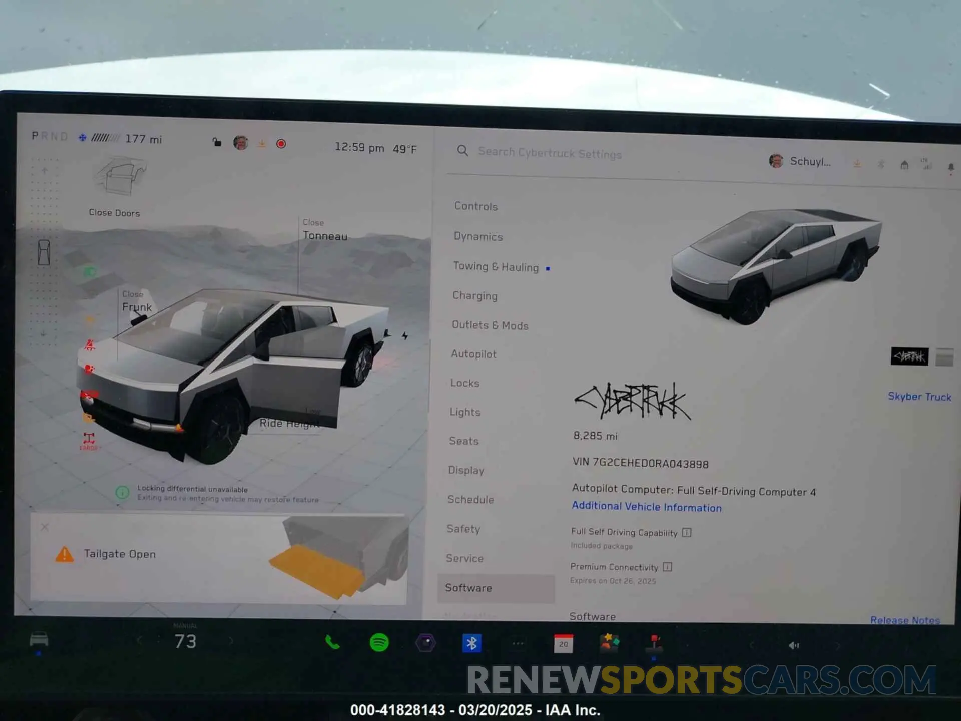 7 Фотография поврежденного автомобиля 7G2CEHED0RA043898 TESLA CYBERTRUCK 2024