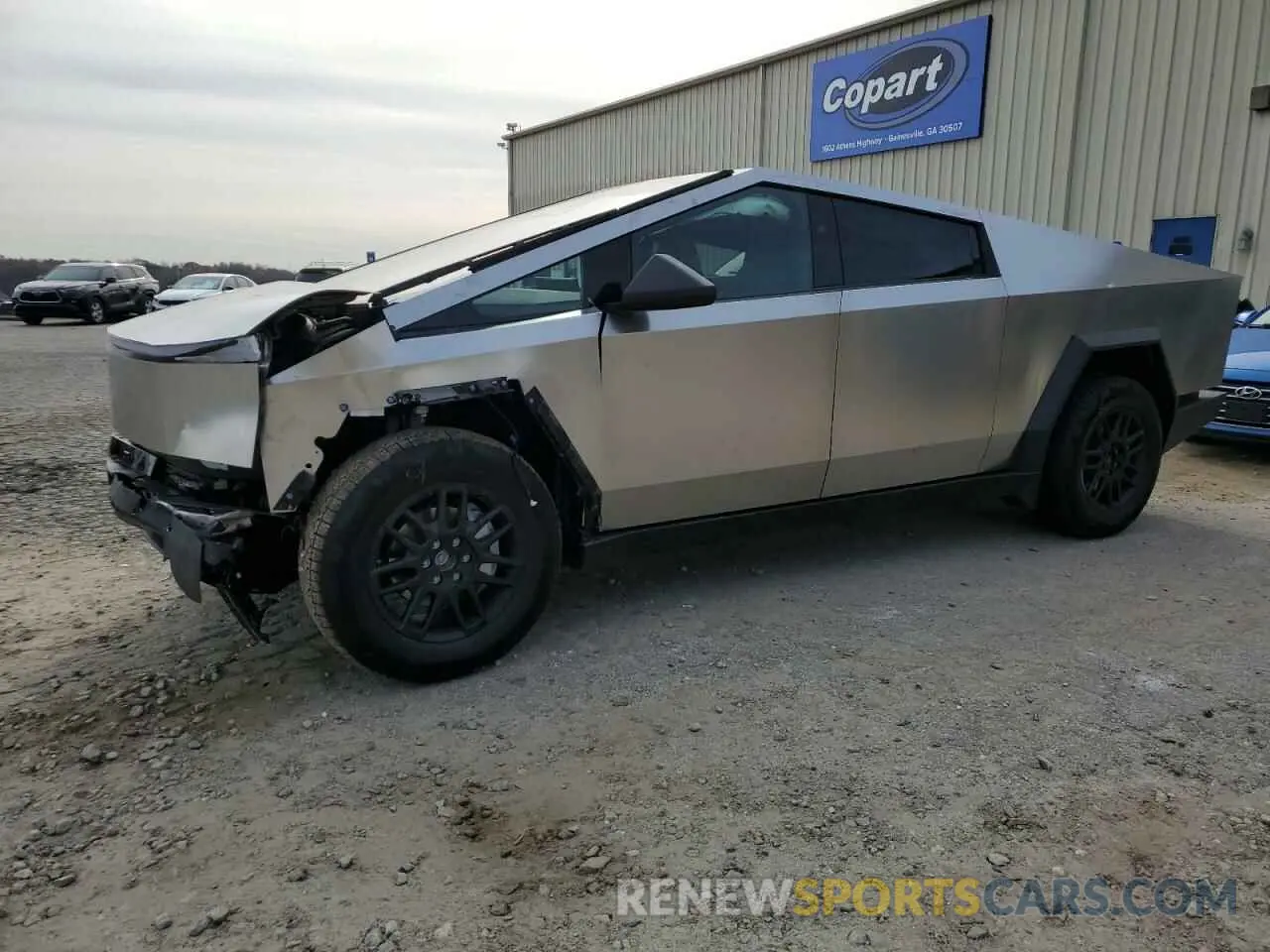 1 Фотография поврежденного автомобиля 7G2CEHED0RA050866 TESLA CYBERTRUCK 2024