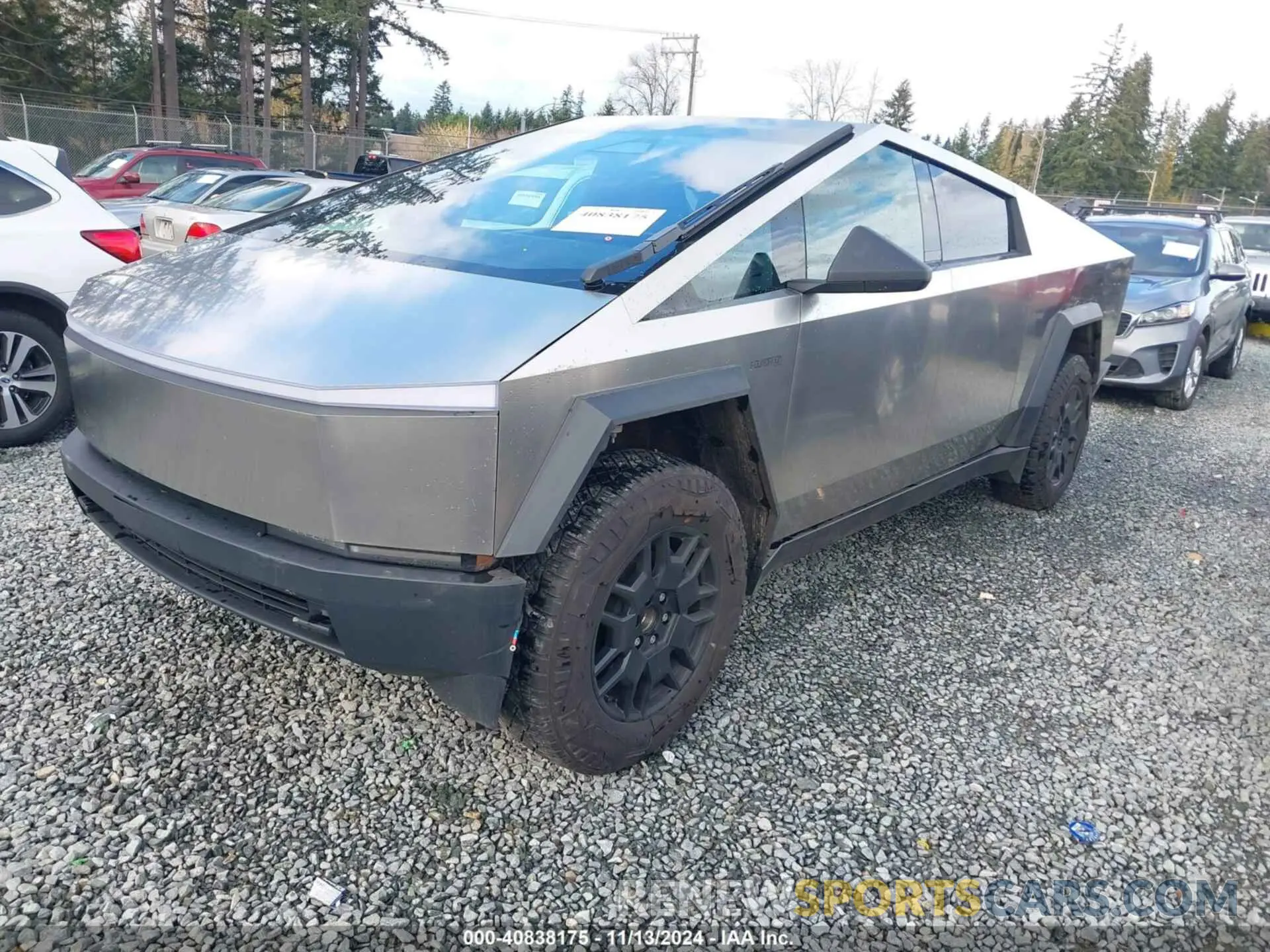 2 Photograph of a damaged car 7G2CEHED2RA019151 TESLA CYBERTRUCK 2024