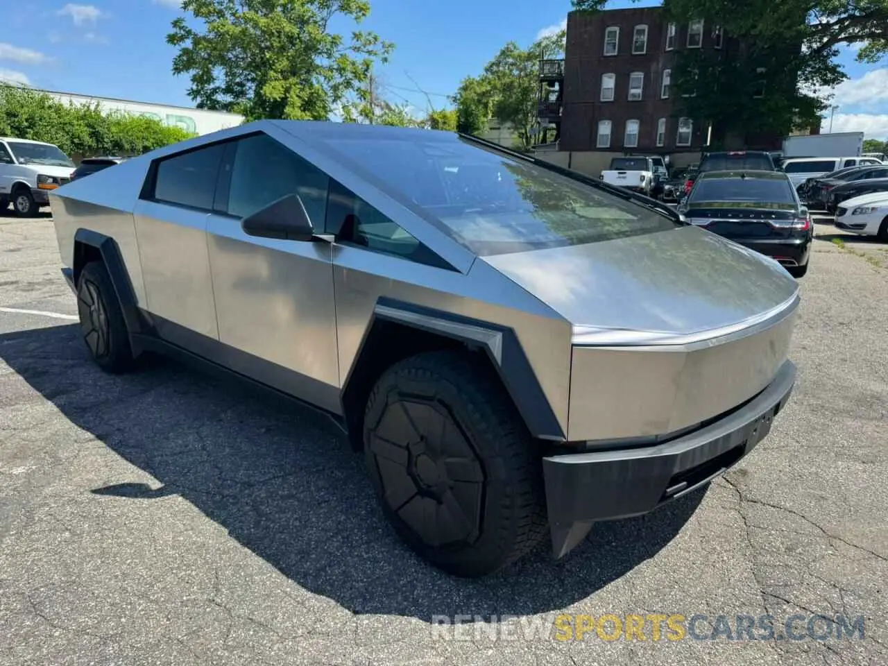 4 Photograph of a damaged car 7G2CEHED4RA007048 TESLA CYBERTRUCK 2024
