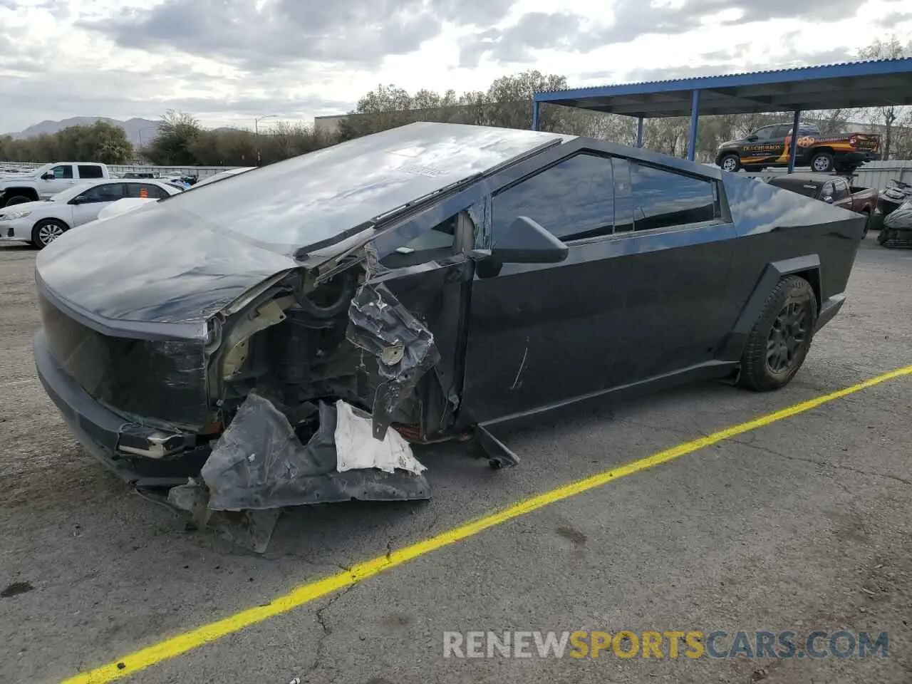 1 Фотография поврежденного автомобиля 7G2CEHED4RA011780 TESLA CYBERTRUCK 2024