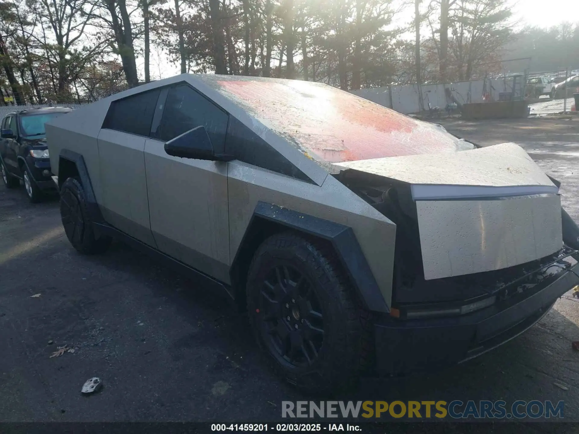 1 Photograph of a damaged car 7G2CEHED4RA040048 TESLA CYBERTRUCK 2024