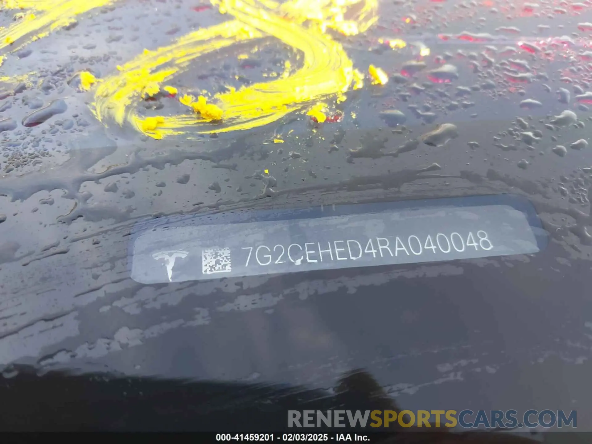 18 Photograph of a damaged car 7G2CEHED4RA040048 TESLA CYBERTRUCK 2024