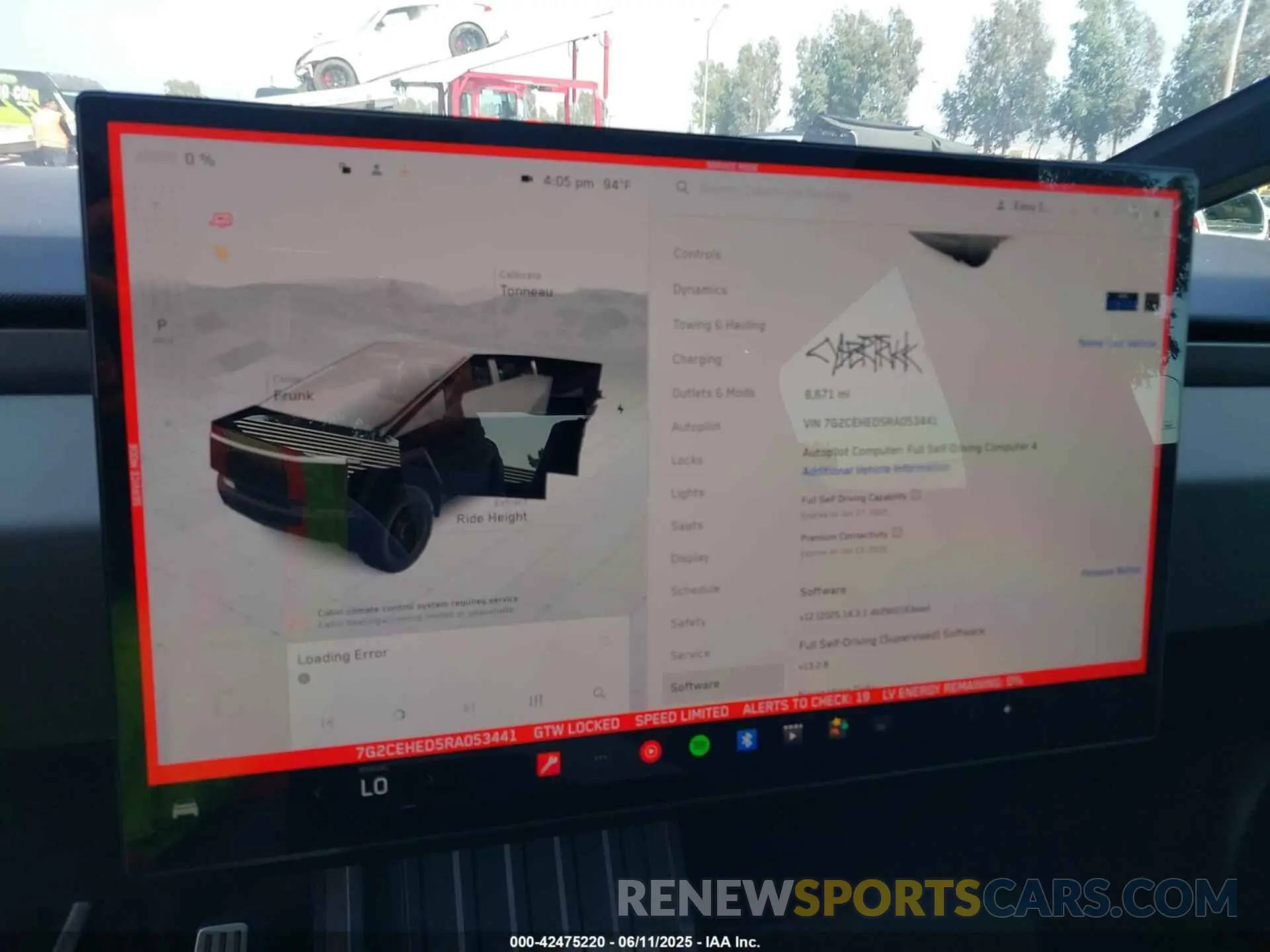 18 Фотография поврежденного автомобиля 7G2CEHED5RA053441 TESLA CYBERTRUCK 2024