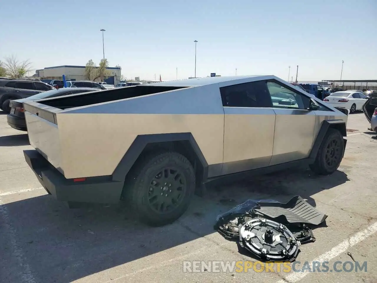 3 Фотография поврежденного автомобиля 7G2CEHED6RA037345 TESLA CYBERTRUCK 2024