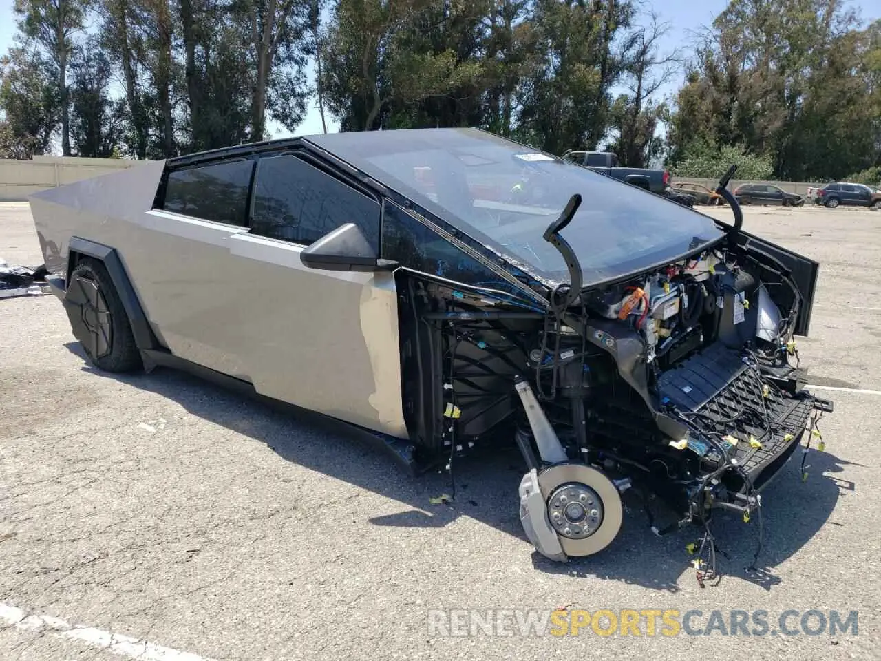 4 Фотография поврежденного автомобиля 7G2CEHED7RA039024 TESLA CYBERTRUCK 2024