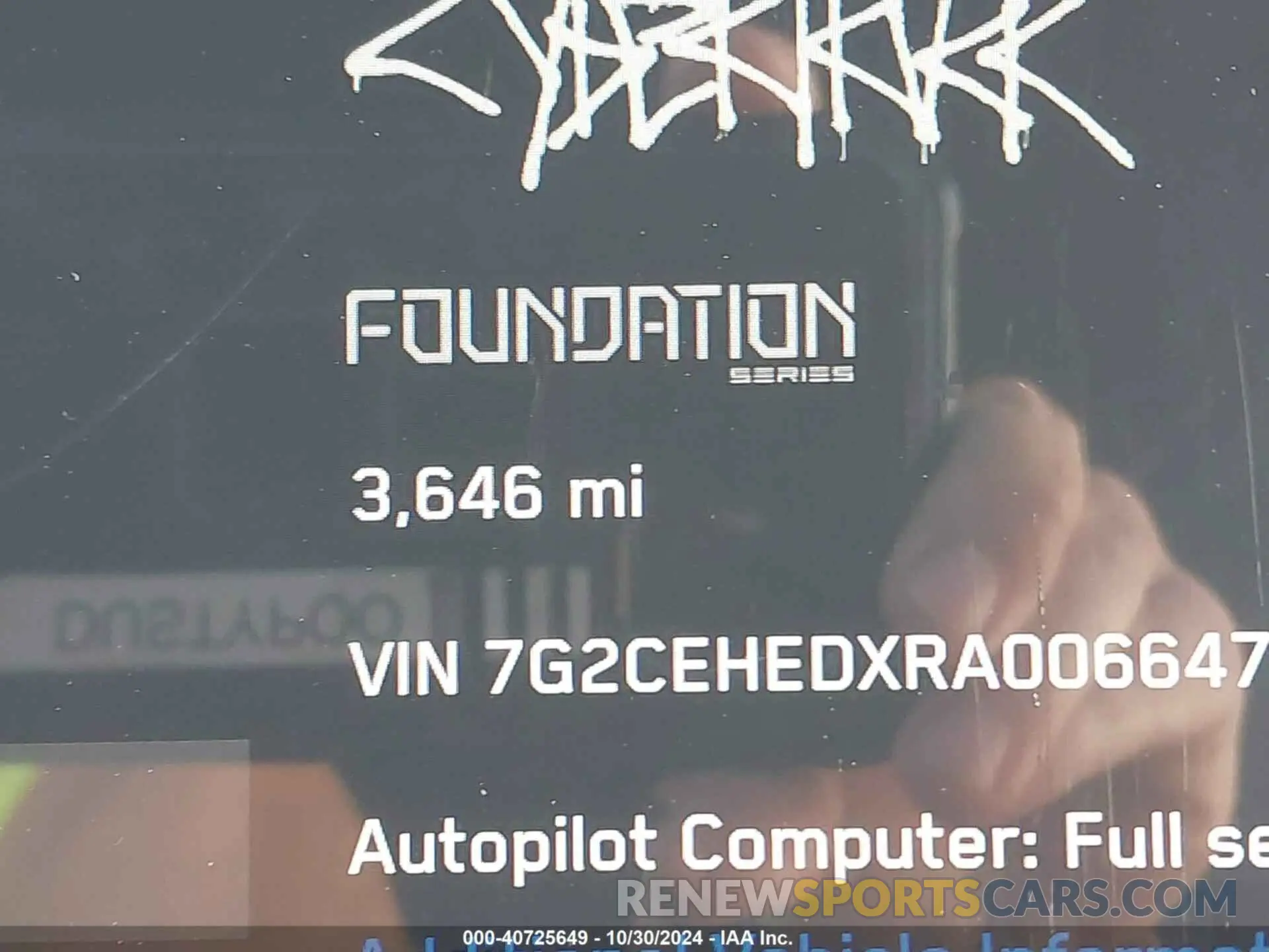 14 Фотография поврежденного автомобиля 7G2CEHEDXRA006647 TESLA CYBERTRUCK 2024