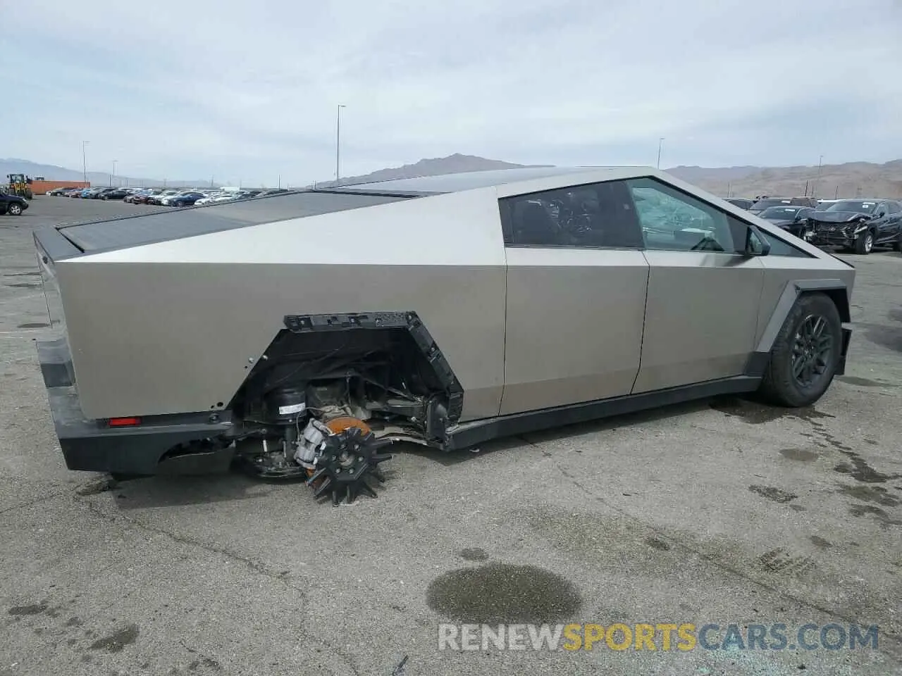 3 Photograph of a damaged car 7G2CEHEDXRA056495 TESLA CYBERTRUCK 2024