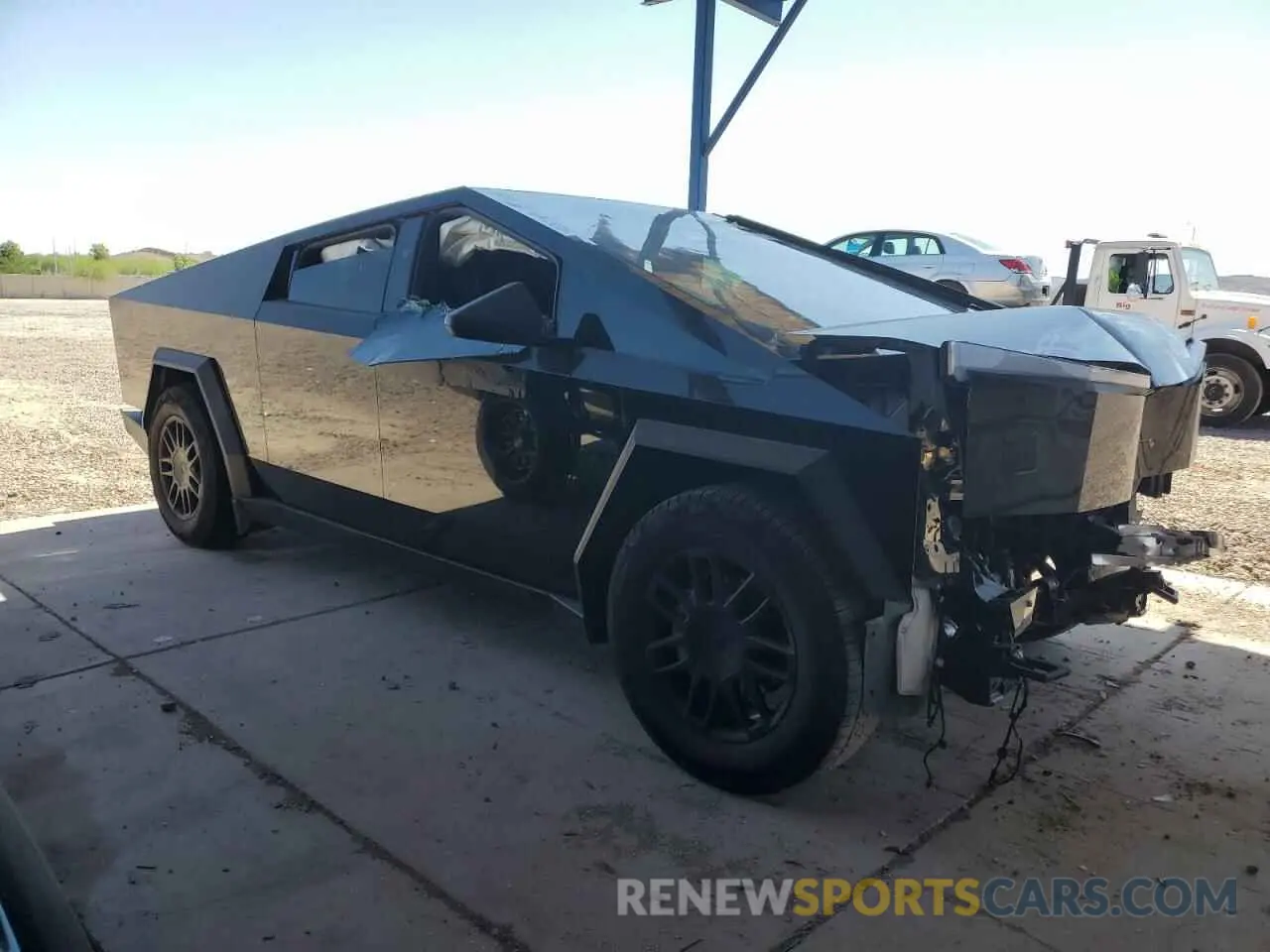 4 Фотография поврежденного автомобиля 7G2CEHEE0RA030822 TESLA CYBERTRUCK 2024