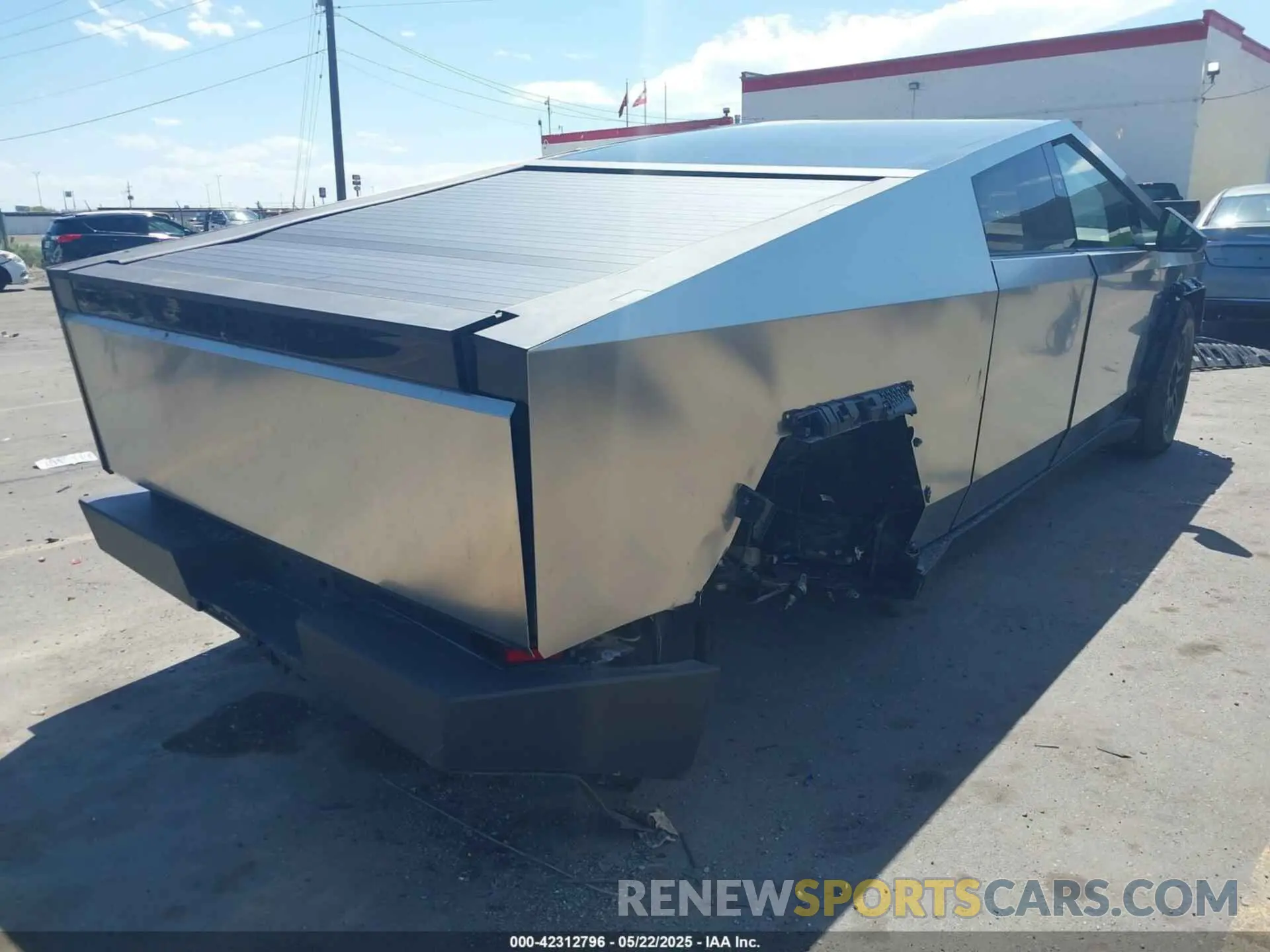 4 Photograph of a damaged car 7G2CEHED3SA066839 TESLA CYBERTRUCK 2025