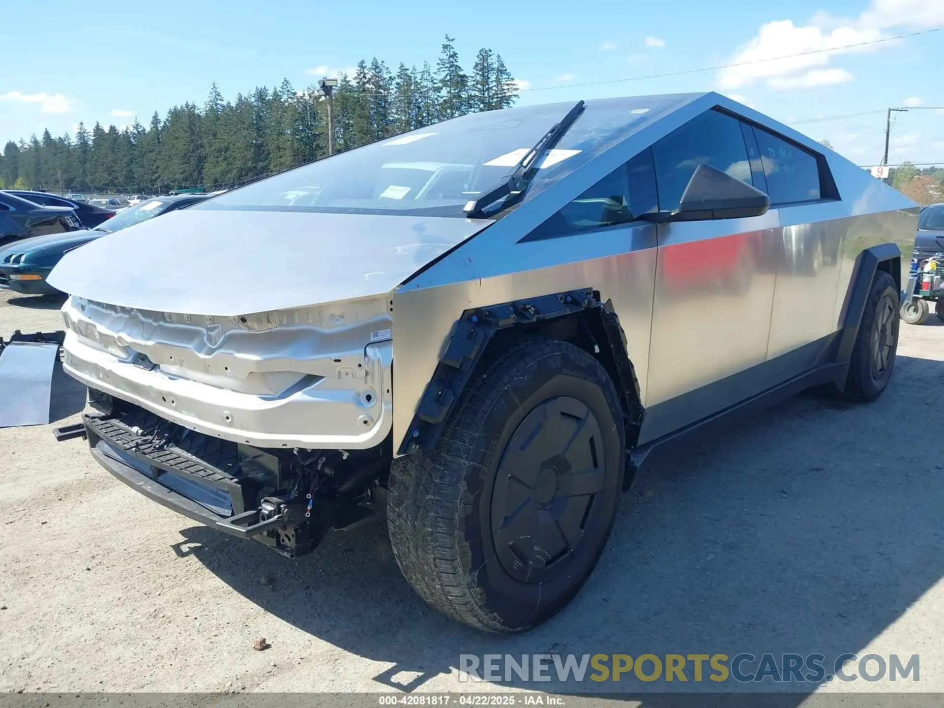 2 Фотография поврежденного автомобиля 7G2CEHED7SA065144 TESLA CYBERTRUCK 2025