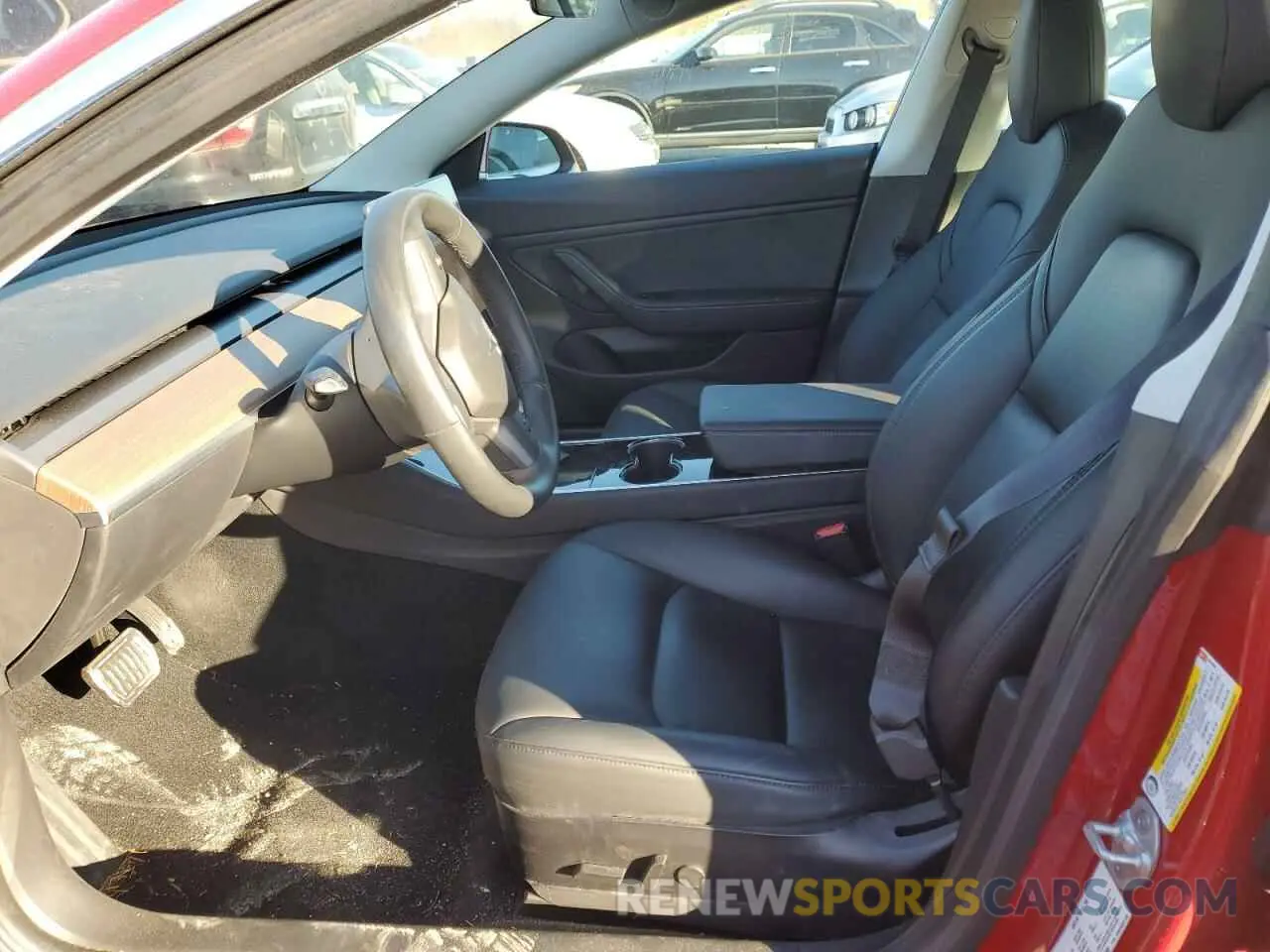 7 Photograph of a damaged car 5YJ3E1EA0KF301068 TESLA MODEL 3 2019