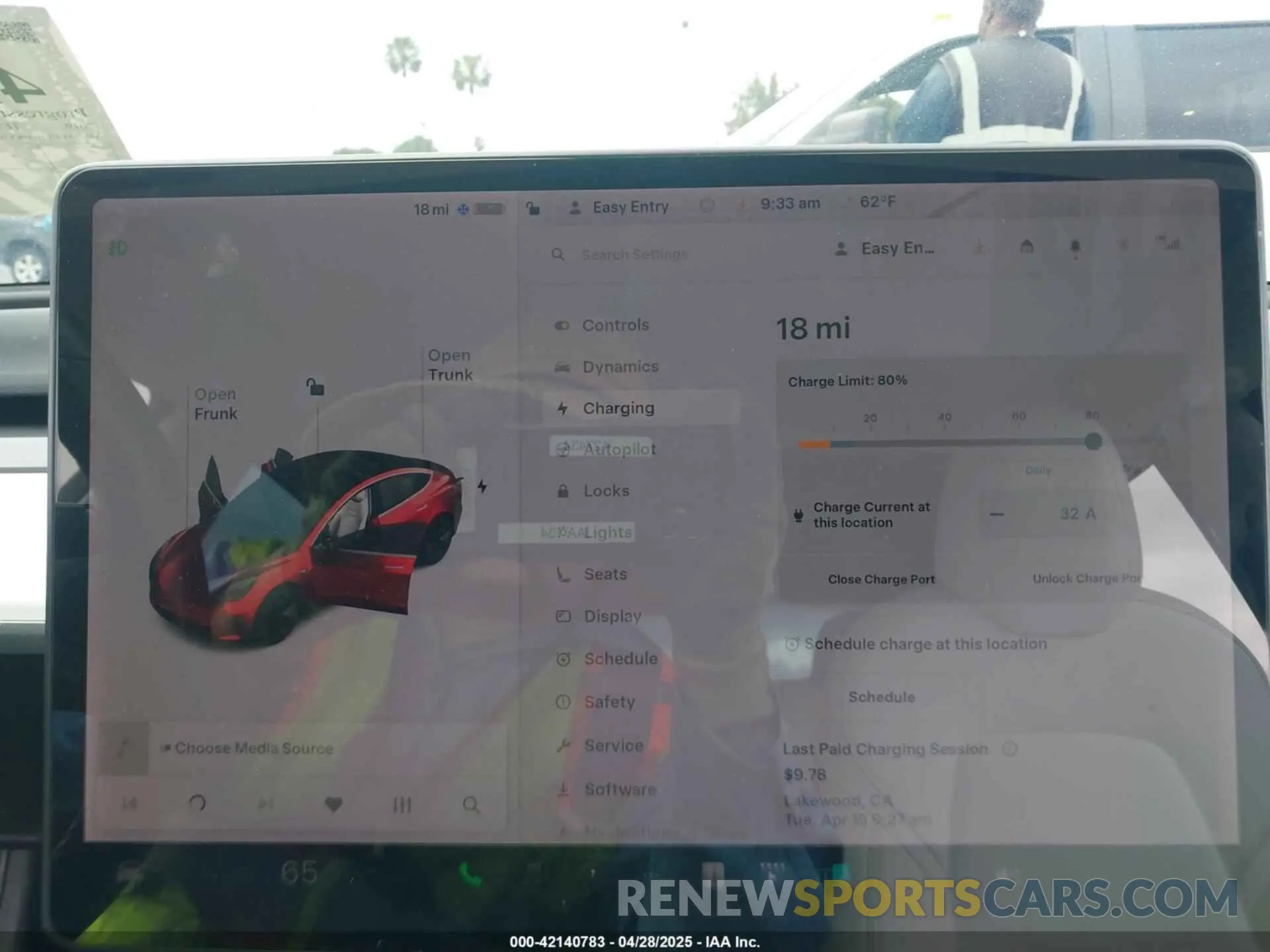 17 Photograph of a damaged car 5YJ3E1EA0KF301779 TESLA MODEL 3 2019
