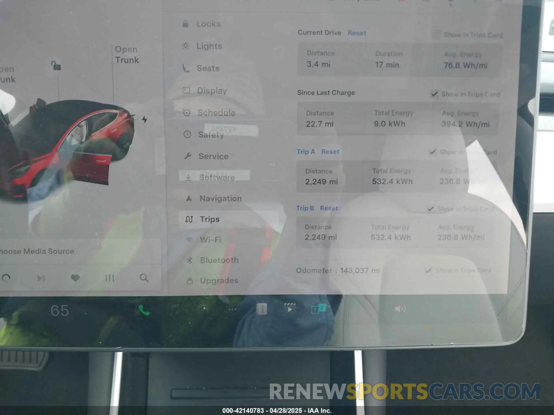 7 Photograph of a damaged car 5YJ3E1EA0KF301779 TESLA MODEL 3 2019