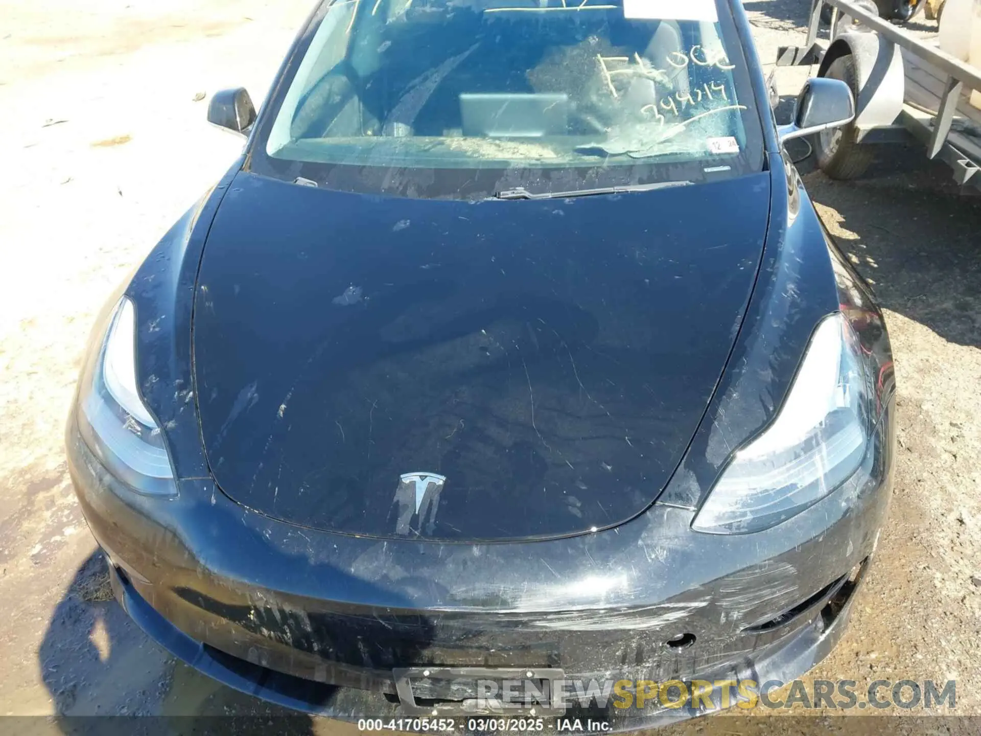 10 Photograph of a damaged car 5YJ3E1EA0KF394514 TESLA MODEL 3 2019