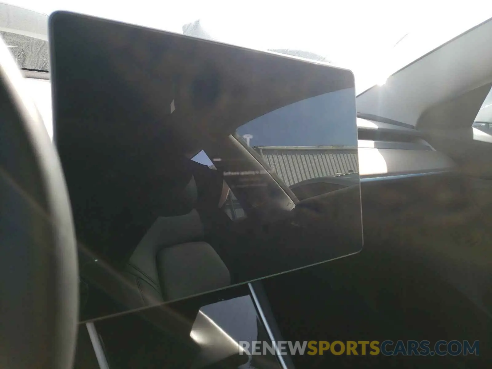8 Photograph of a damaged car 5YJ3E1EA0KF401400 TESLA MODEL 3 2019