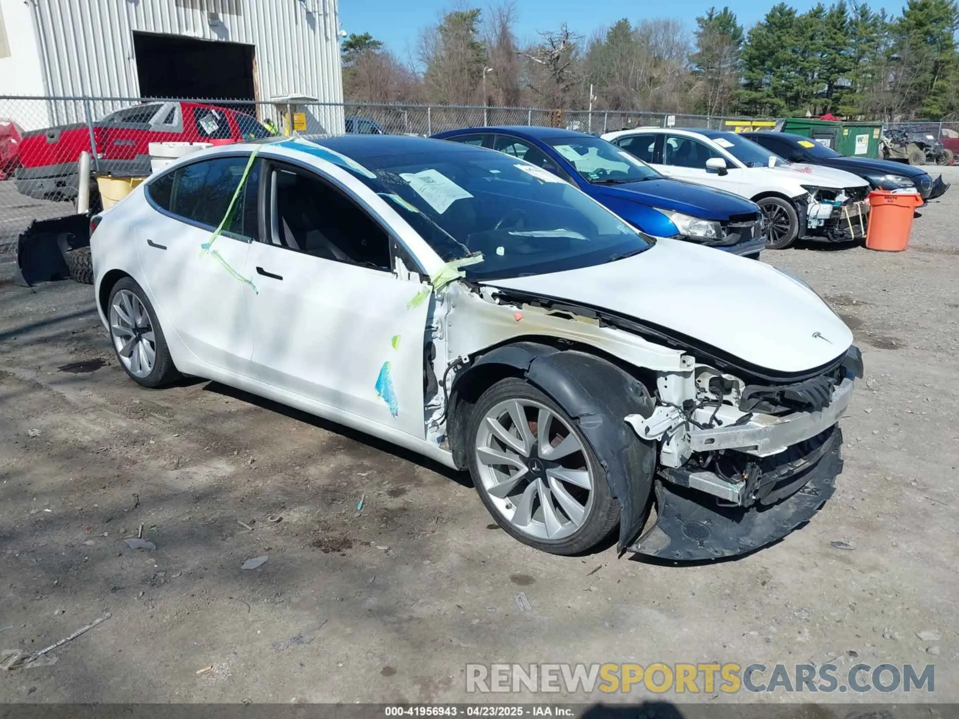 1 Фотография поврежденного автомобиля 5YJ3E1EA0KF402451 TESLA MODEL 3 2019