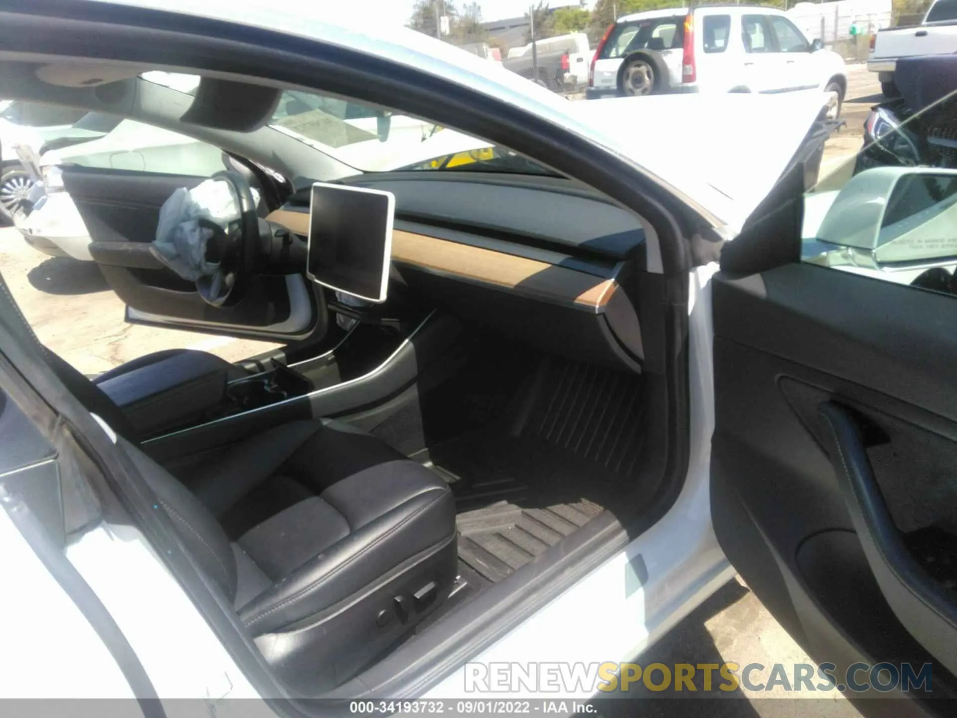 5 Photograph of a damaged car 5YJ3E1EA0KF416754 TESLA MODEL 3 2019