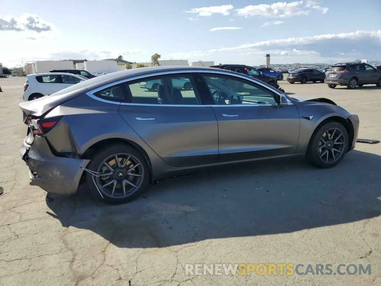 3 Фотография поврежденного автомобиля 5YJ3E1EA0KF419721 TESLA MODEL 3 2019