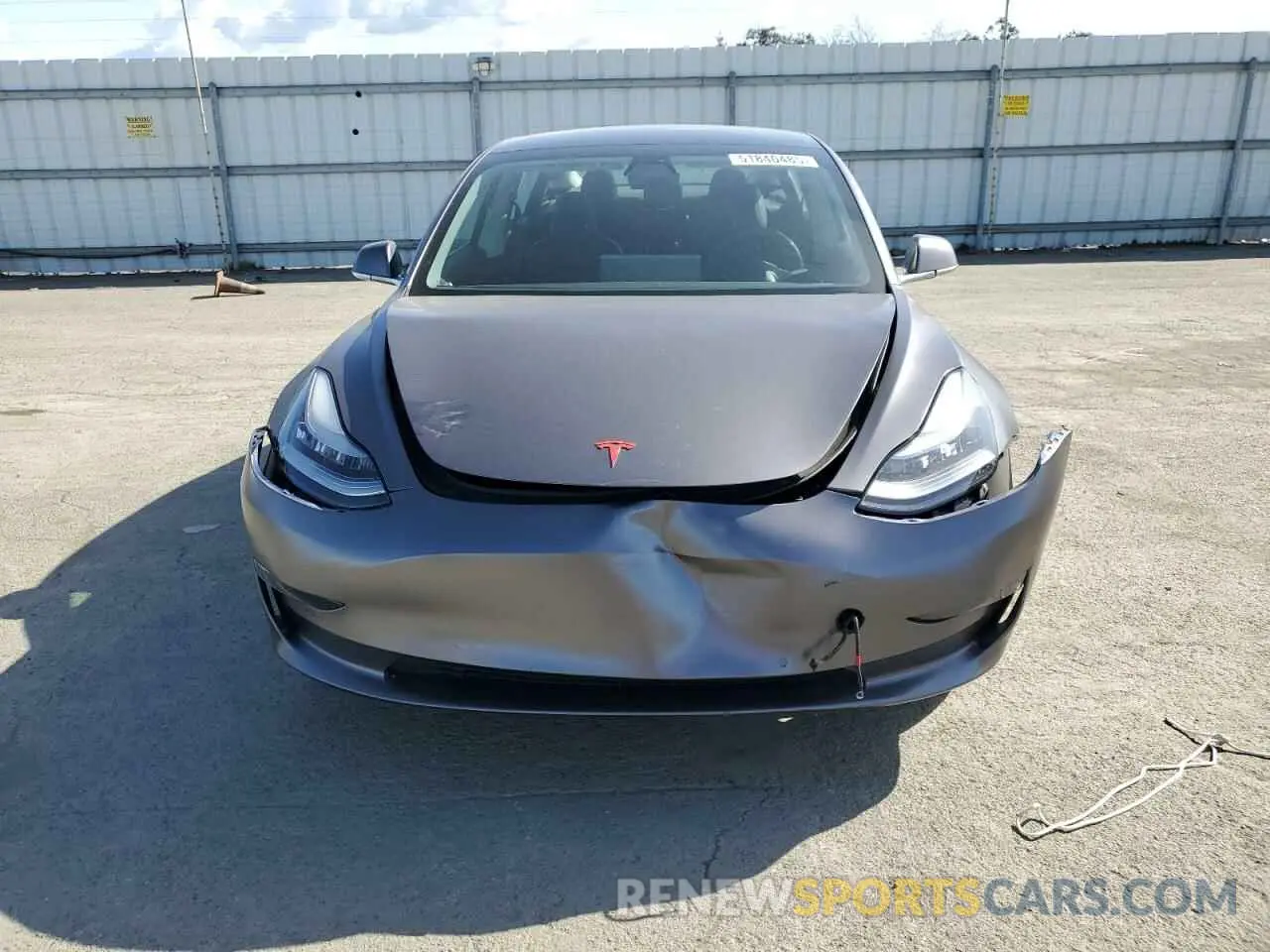 5 Фотография поврежденного автомобиля 5YJ3E1EA0KF419721 TESLA MODEL 3 2019