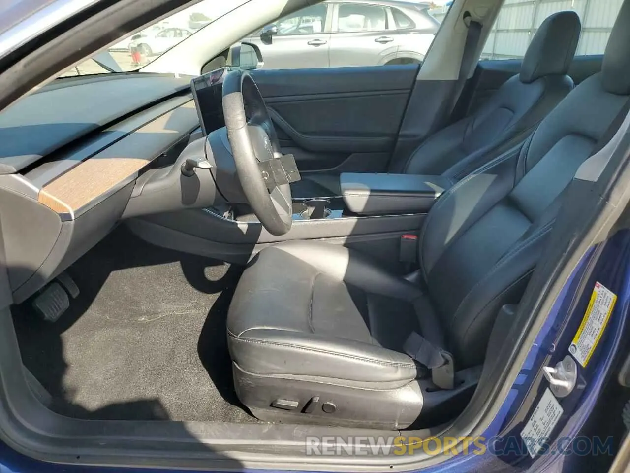7 Фотография поврежденного автомобиля 5YJ3E1EA0KF419721 TESLA MODEL 3 2019