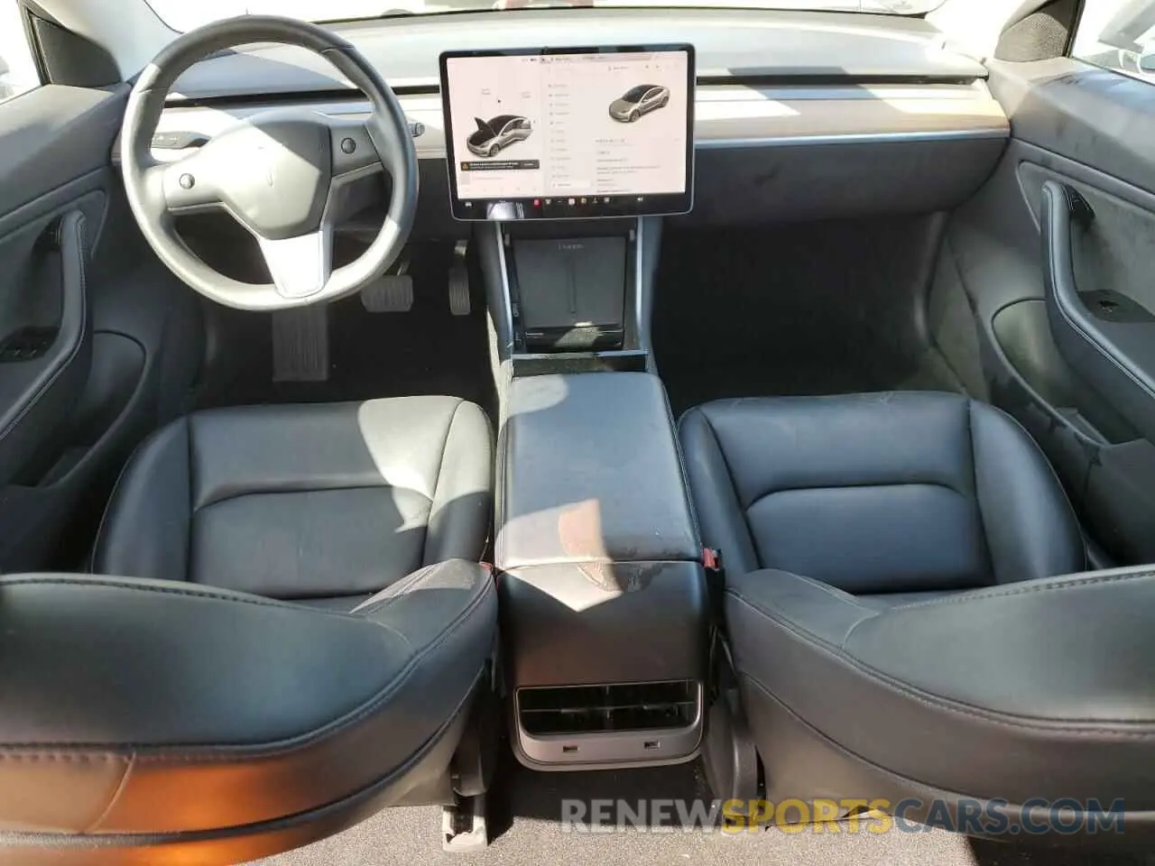 8 Фотография поврежденного автомобиля 5YJ3E1EA0KF419721 TESLA MODEL 3 2019