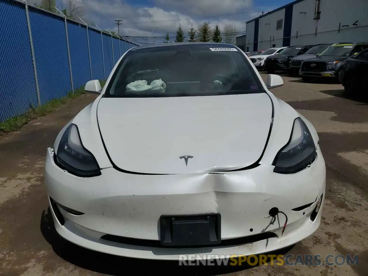 5 Photograph of a damaged car 5YJ3E1EA0KF428001 TESLA MODEL 3 2019