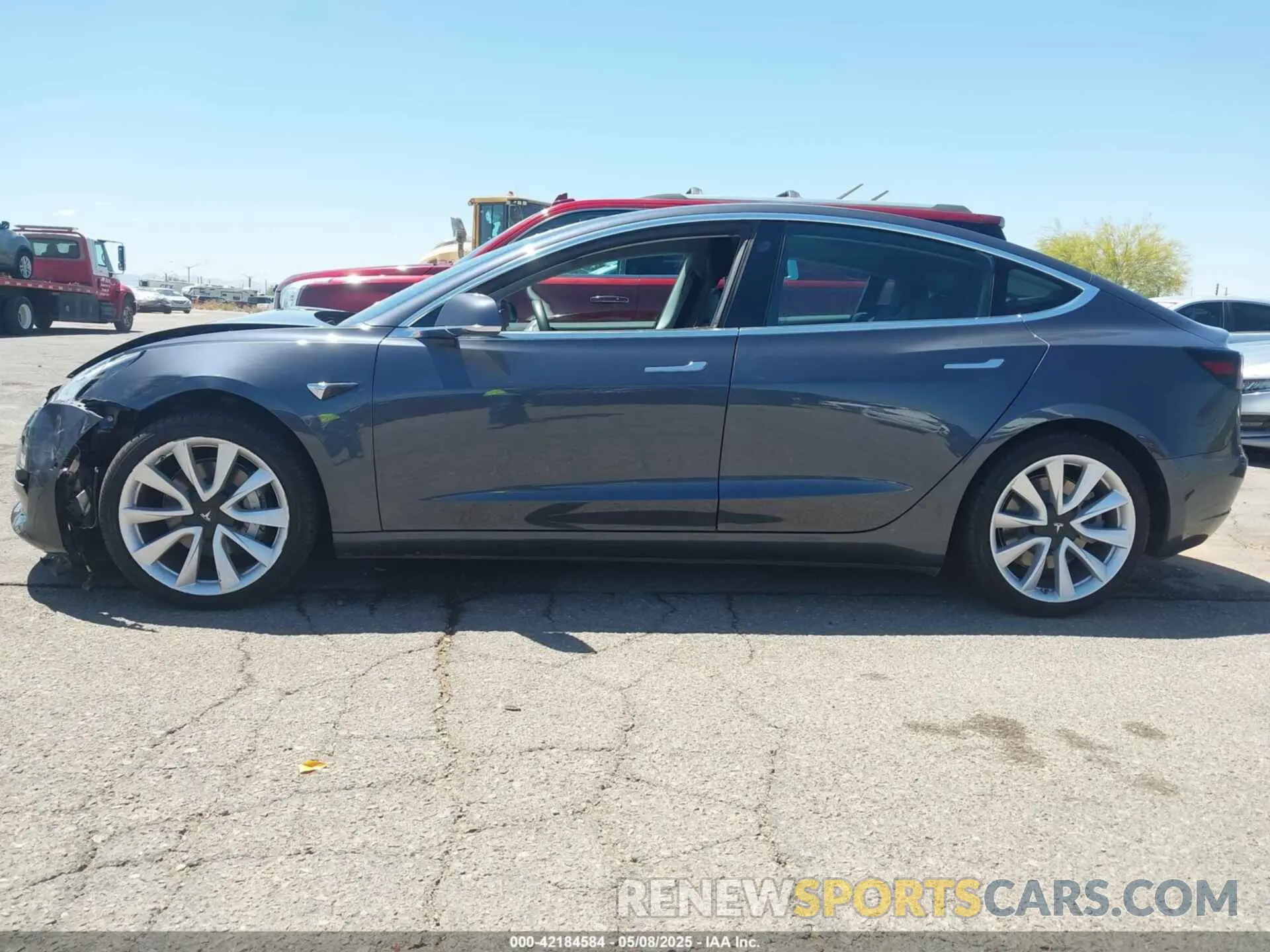 14 Photograph of a damaged car 5YJ3E1EA0KF475996 TESLA MODEL 3 2019