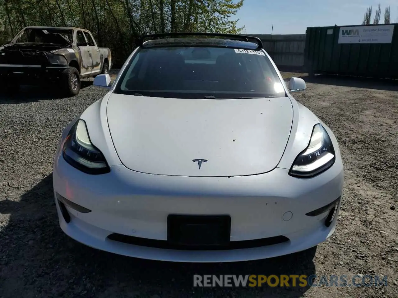 5 Фотография поврежденного автомобиля 5YJ3E1EA0KF484178 TESLA MODEL 3 2019