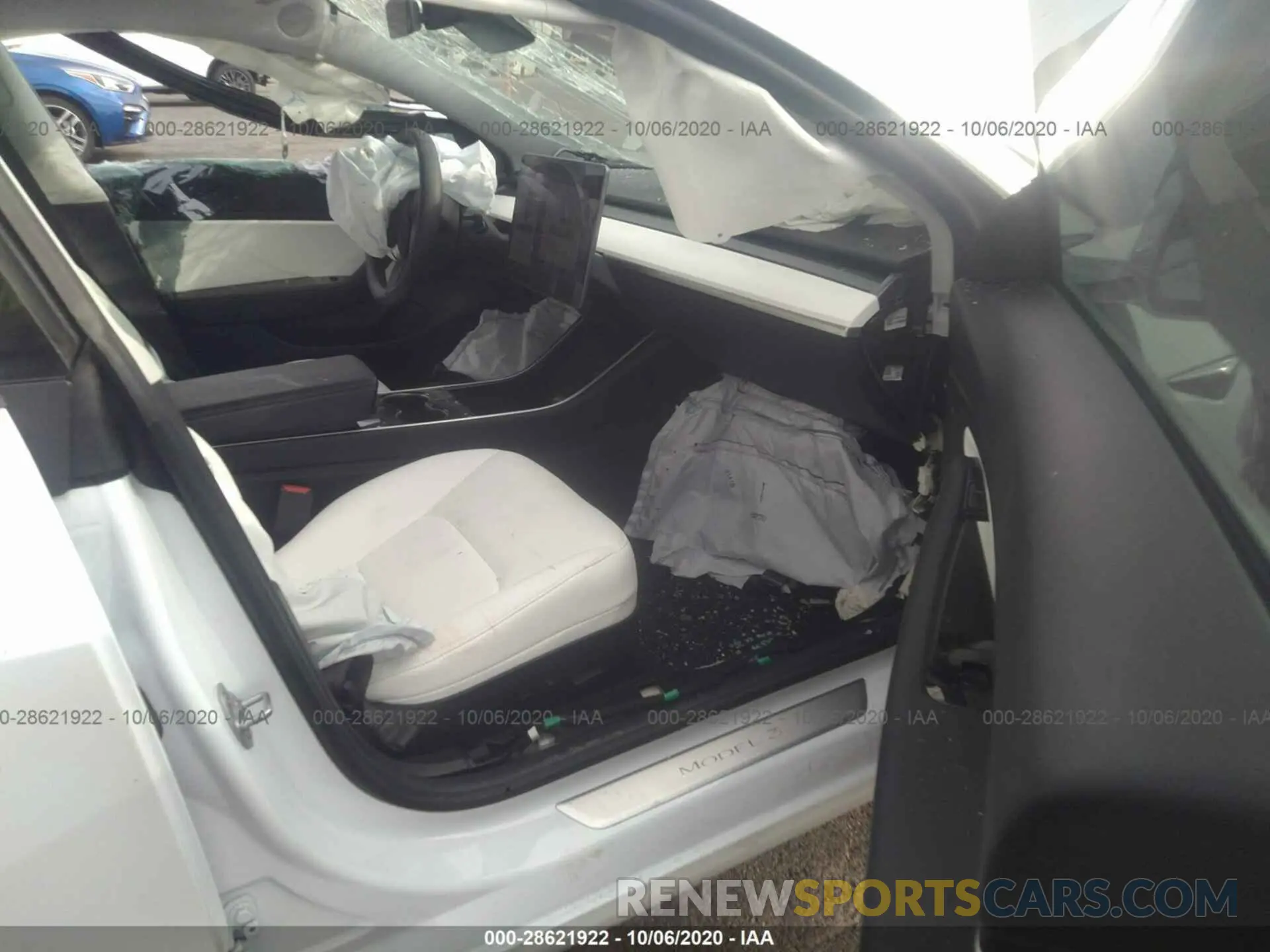 5 Photograph of a damaged car 5YJ3E1EA0KF509841 TESLA MODEL 3 2019