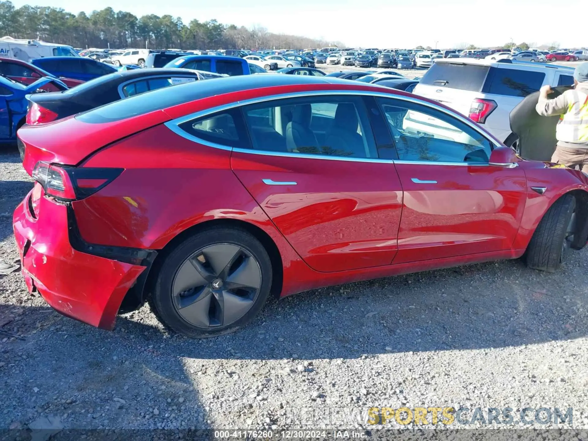 13 Photograph of a damaged car 5YJ3E1EA1KF298908 TESLA MODEL 3 2019