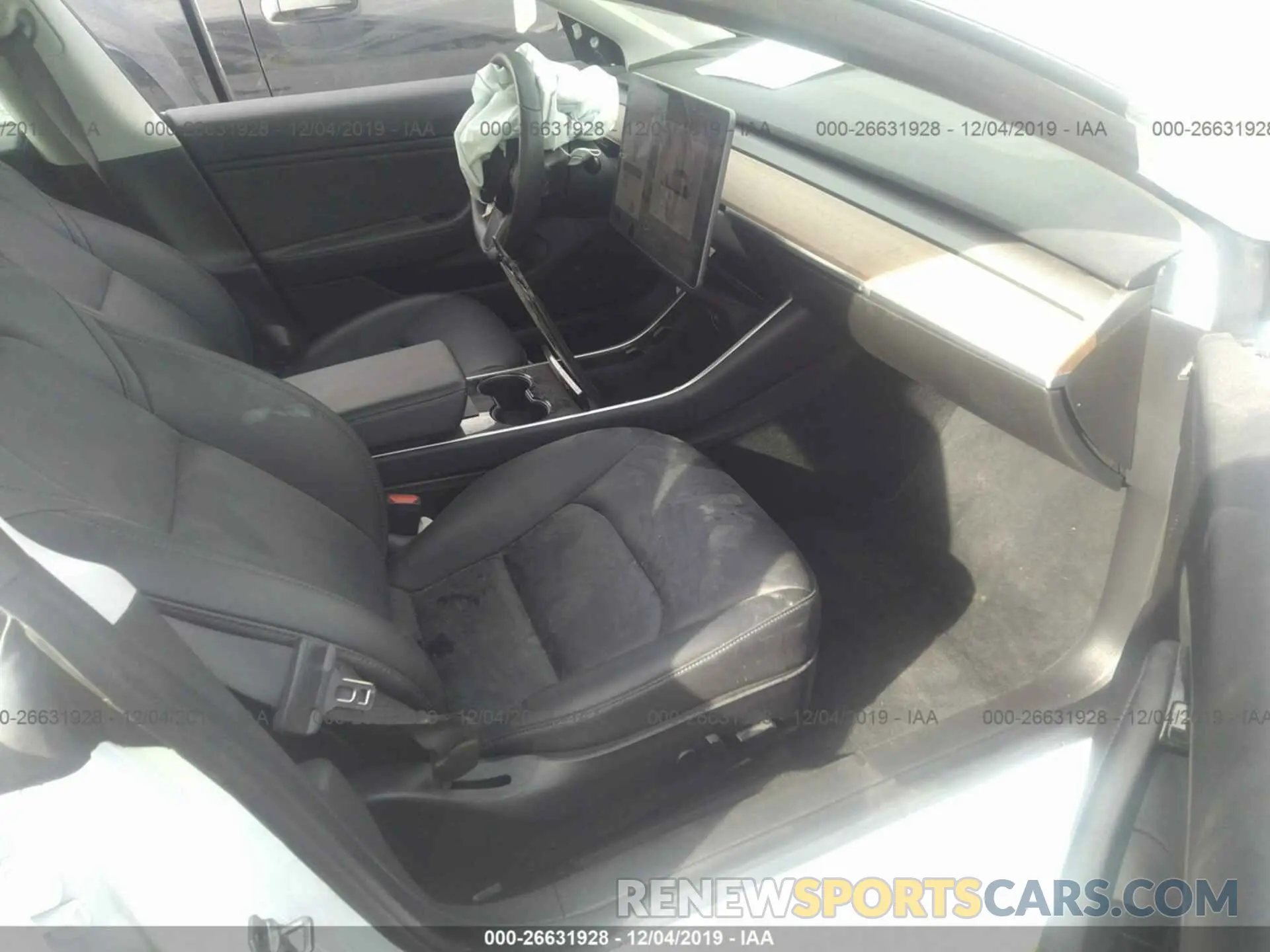 5 Photograph of a damaged car 5YJ3E1EA1KF300107 TESLA MODEL 3 2019