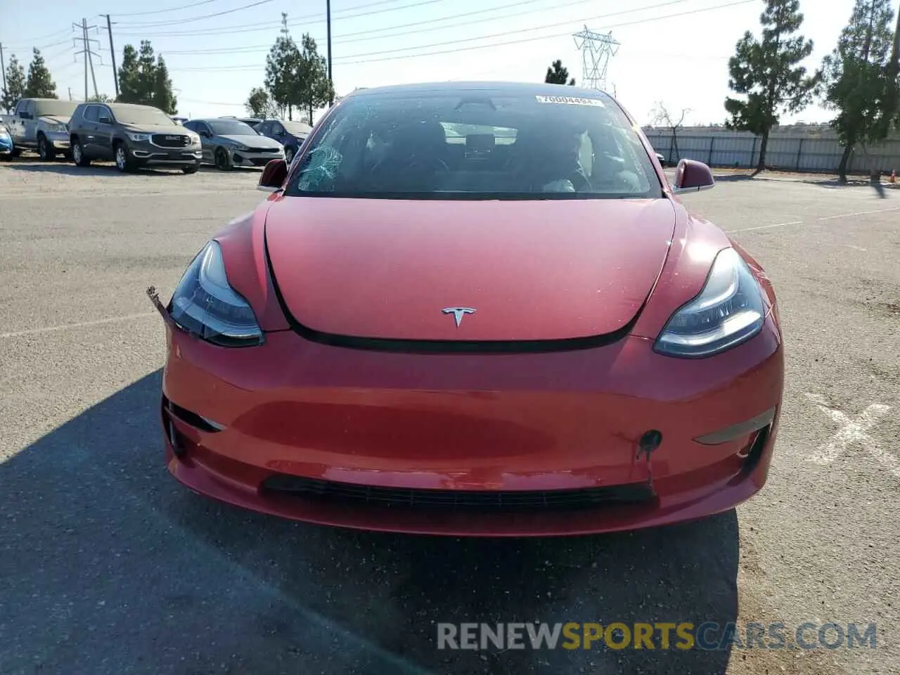 5 Photograph of a damaged car 5YJ3E1EA1KF308692 TESLA MODEL 3 2019