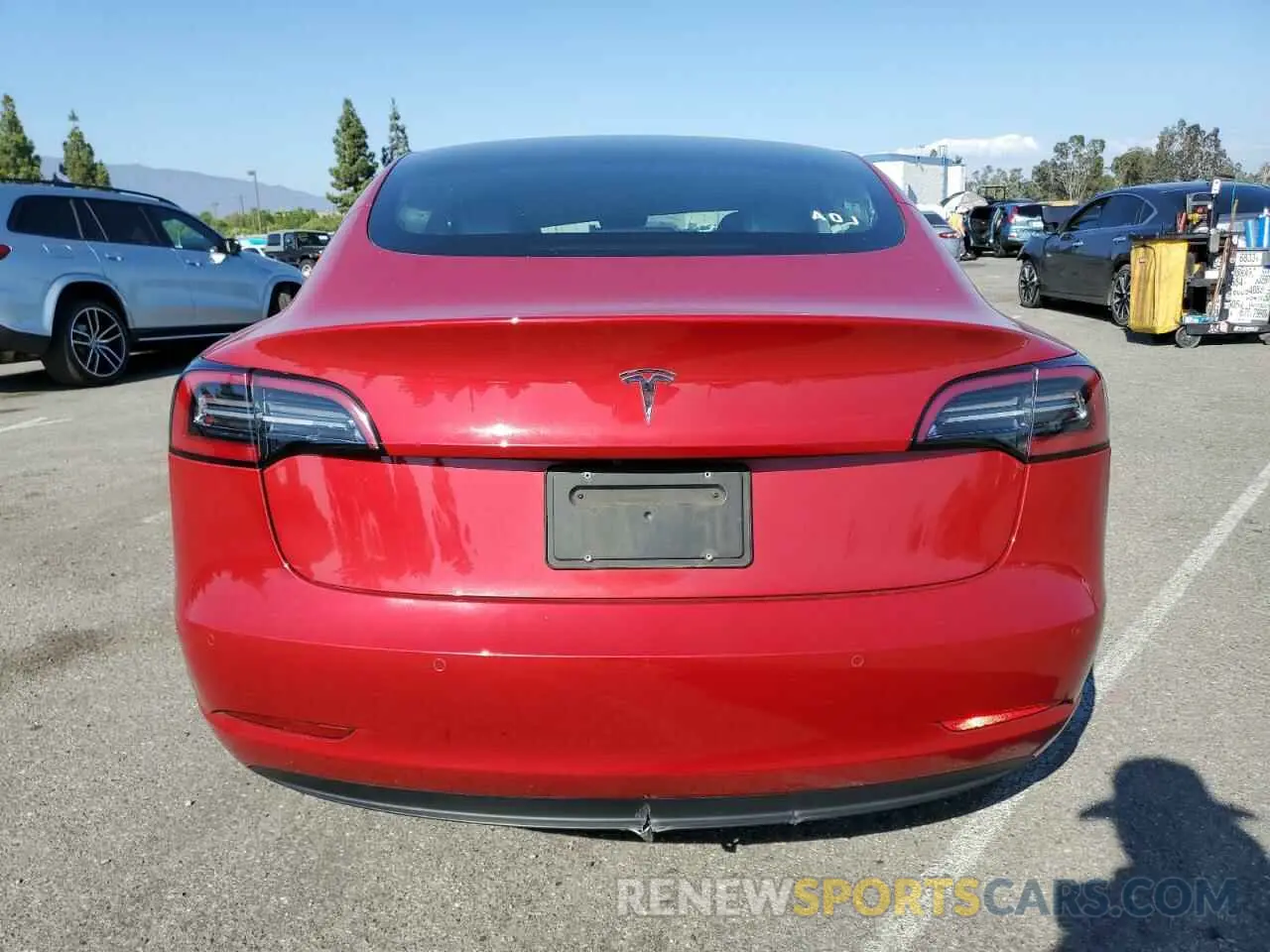 6 Photograph of a damaged car 5YJ3E1EA1KF308692 TESLA MODEL 3 2019