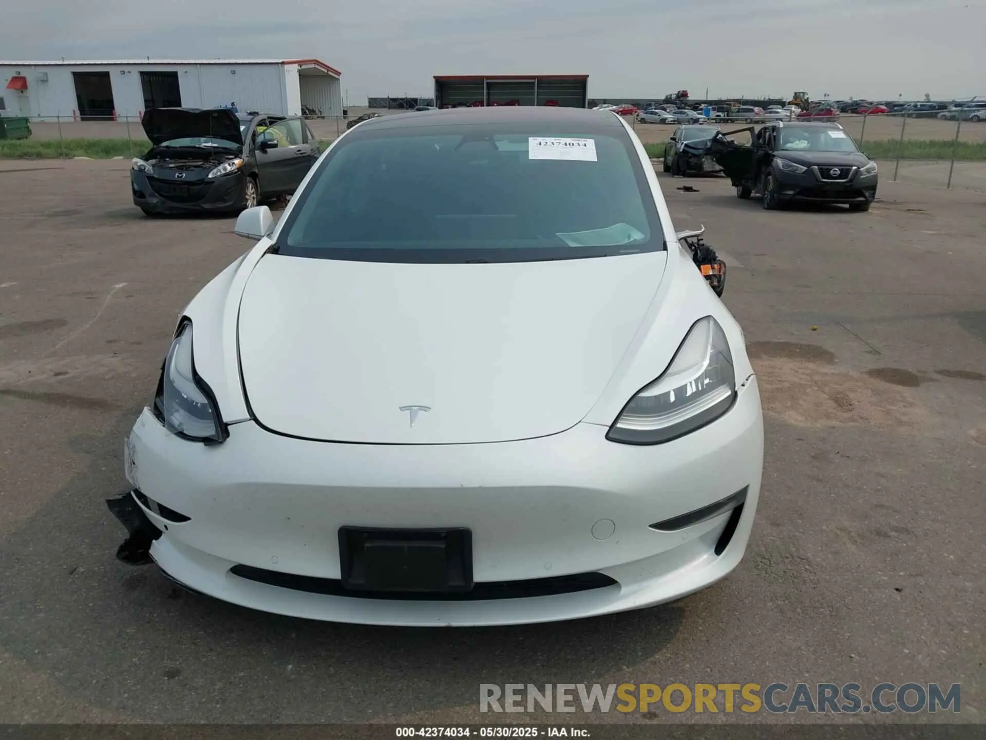 12 Фотография поврежденного автомобиля 5YJ3E1EA1KF310118 TESLA MODEL 3 2019