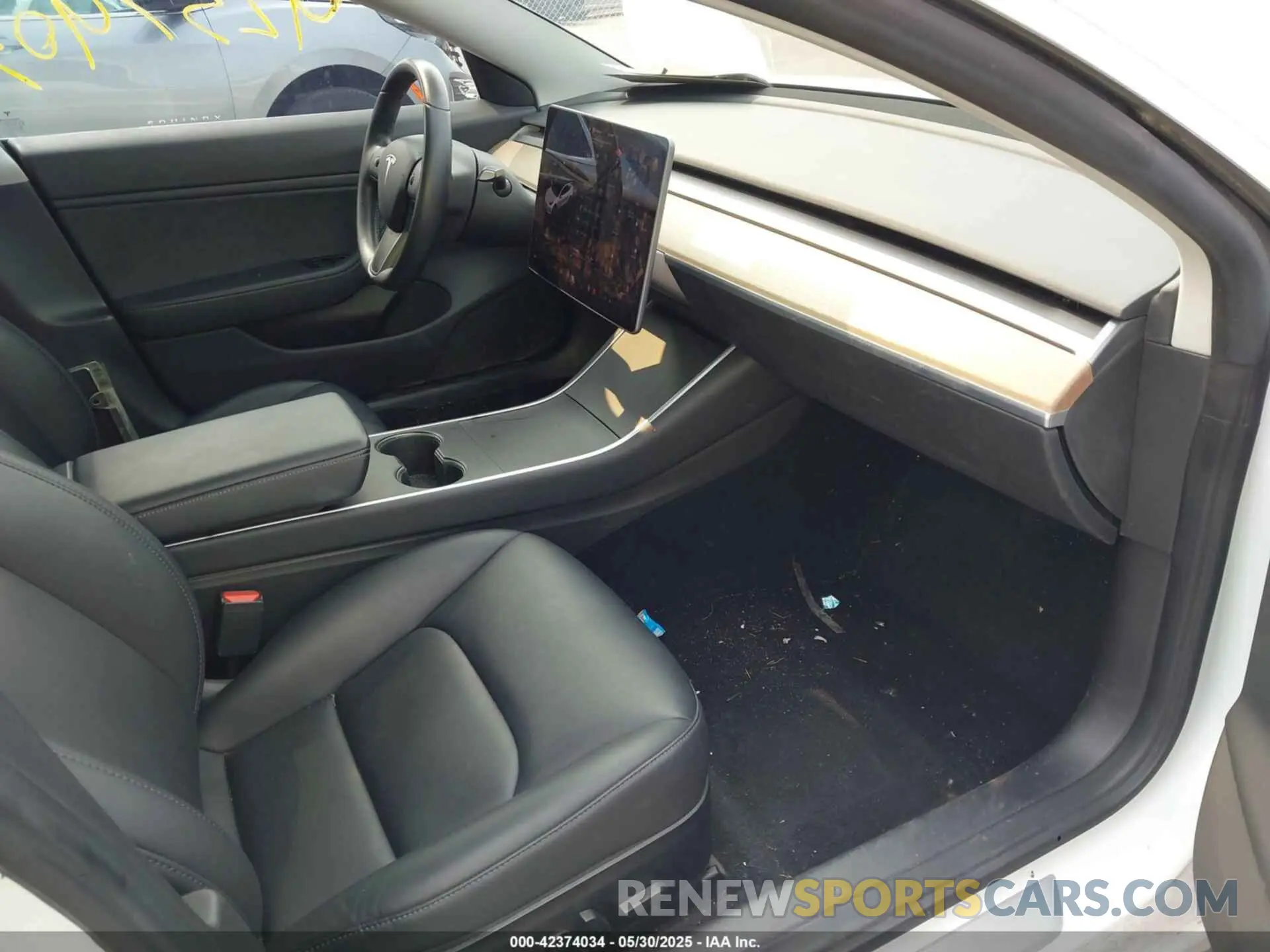 5 Фотография поврежденного автомобиля 5YJ3E1EA1KF310118 TESLA MODEL 3 2019
