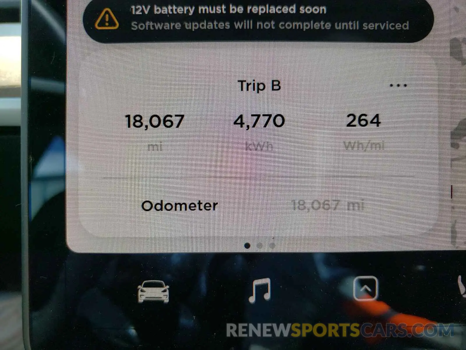 8 Photograph of a damaged car 5YJ3E1EA1KF317053 TESLA MODEL 3 2019