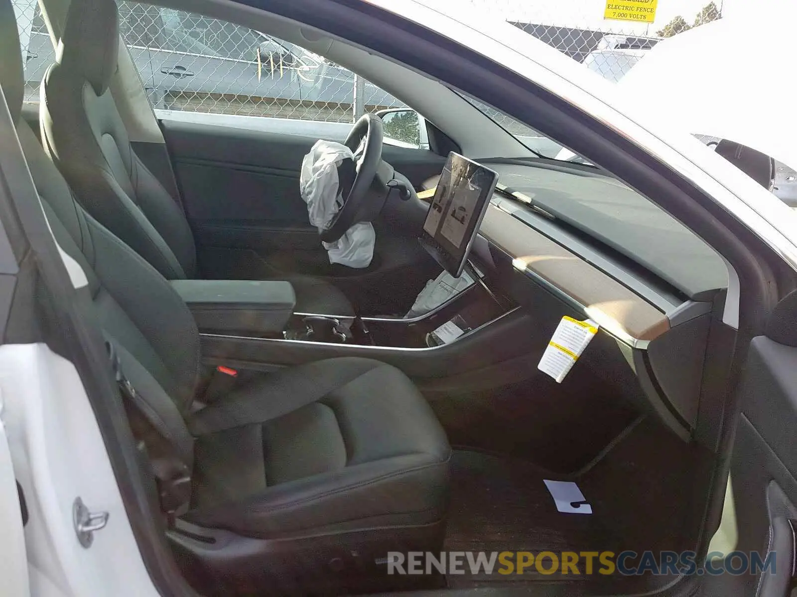5 Photograph of a damaged car 5YJ3E1EA1KF397146 TESLA MODEL 3 2019