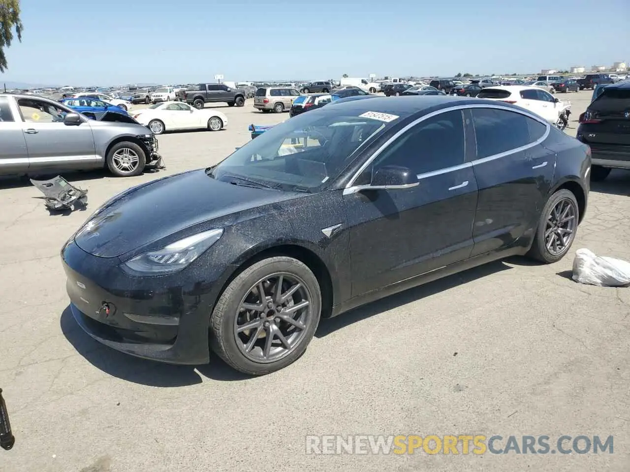 1 Фотография поврежденного автомобиля 5YJ3E1EA1KF410137 TESLA MODEL 3 2019